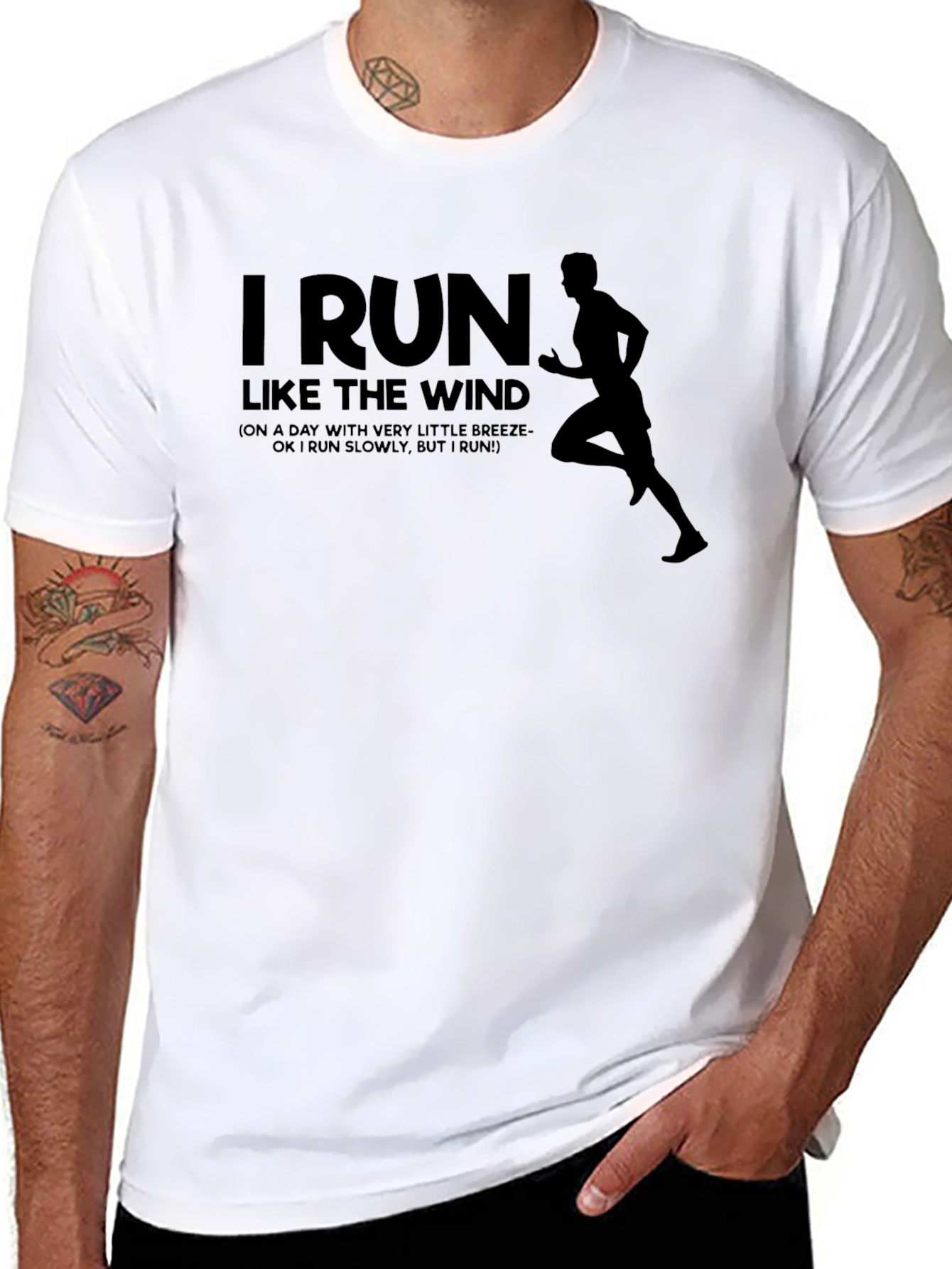 I Run Like the Wind Graphic T-Shirt