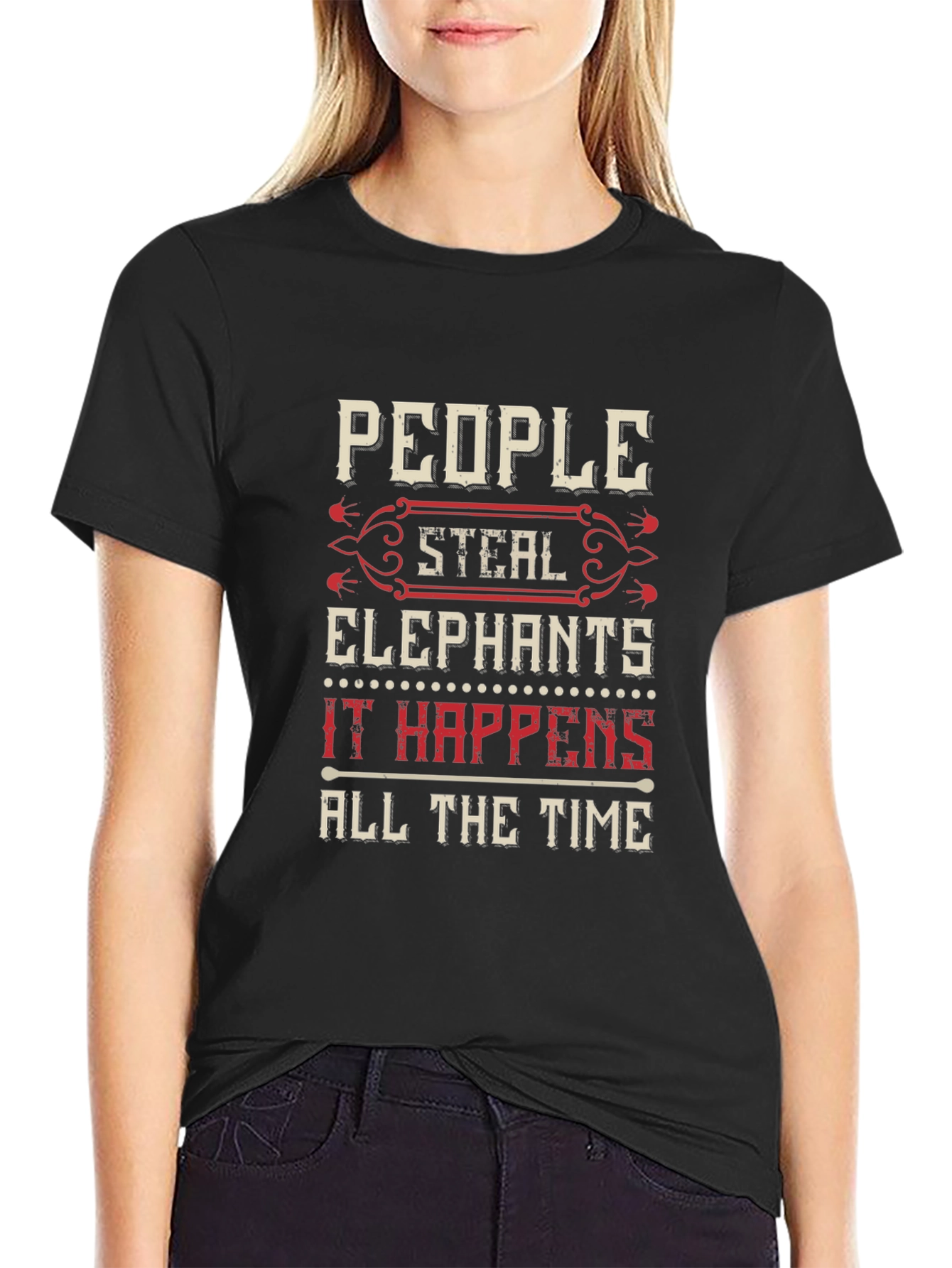People Steal Elephants T-Shirt