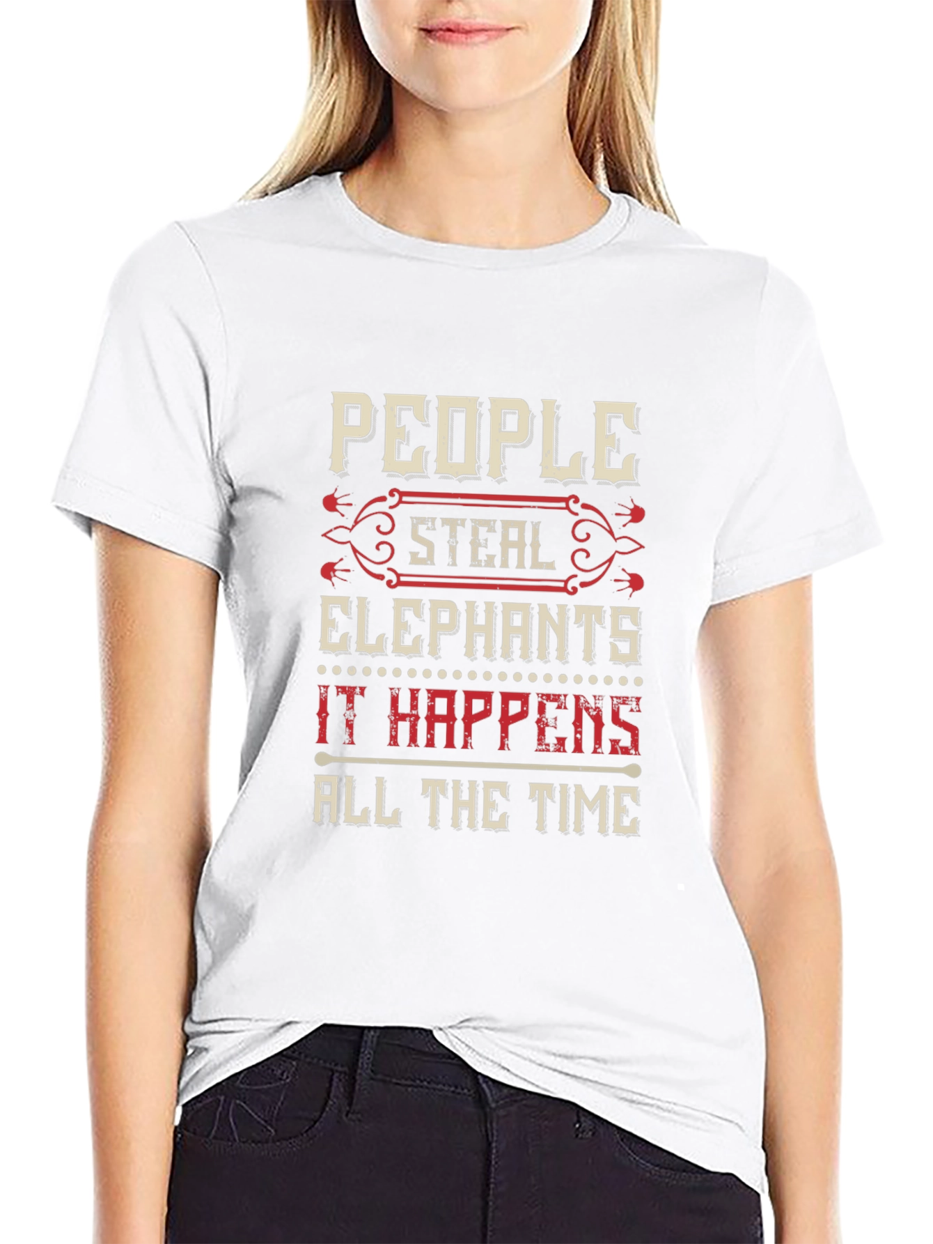 People Steal Elephants T-Shirt