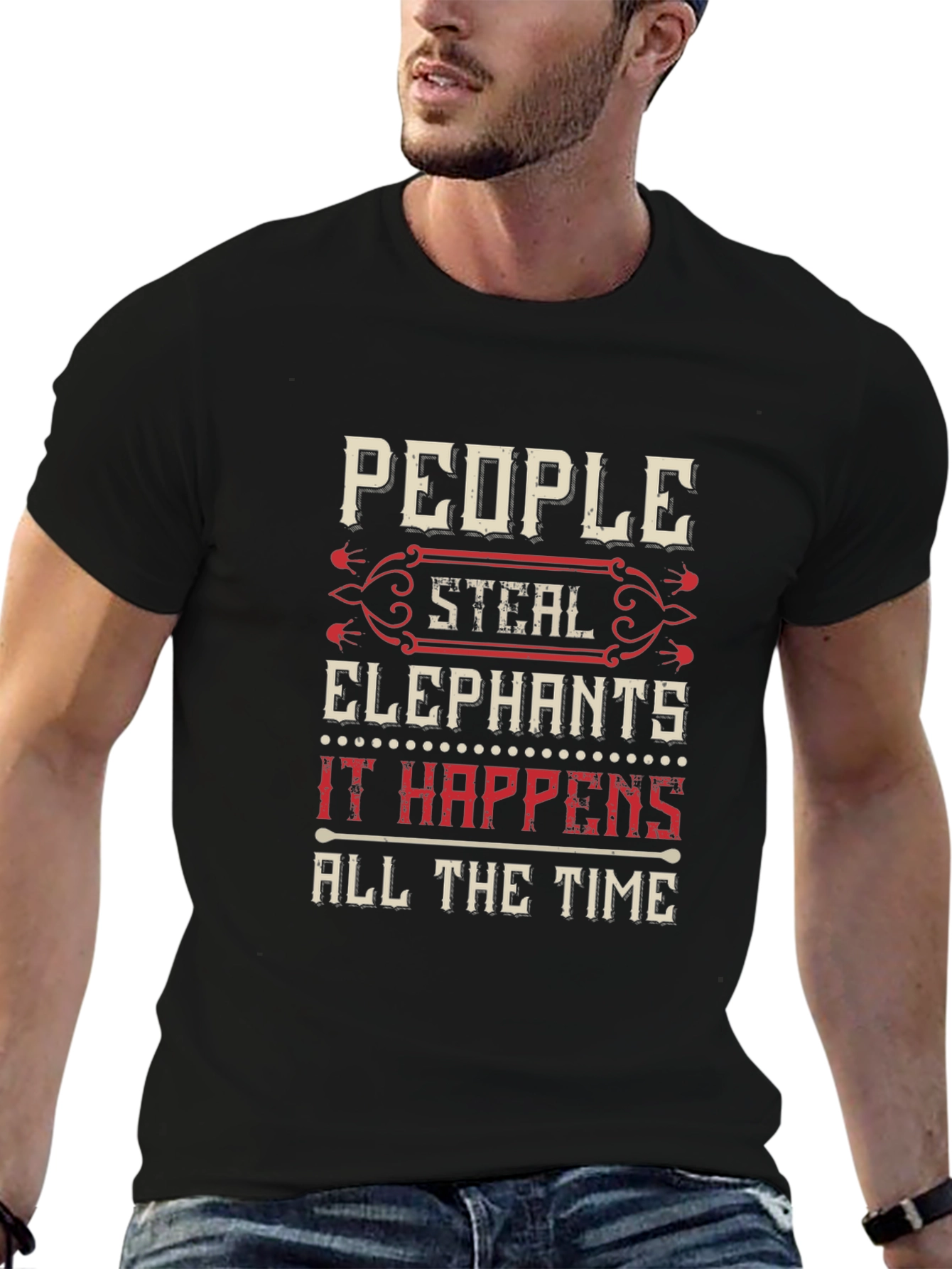 People Steal Elephants T-Shirt
