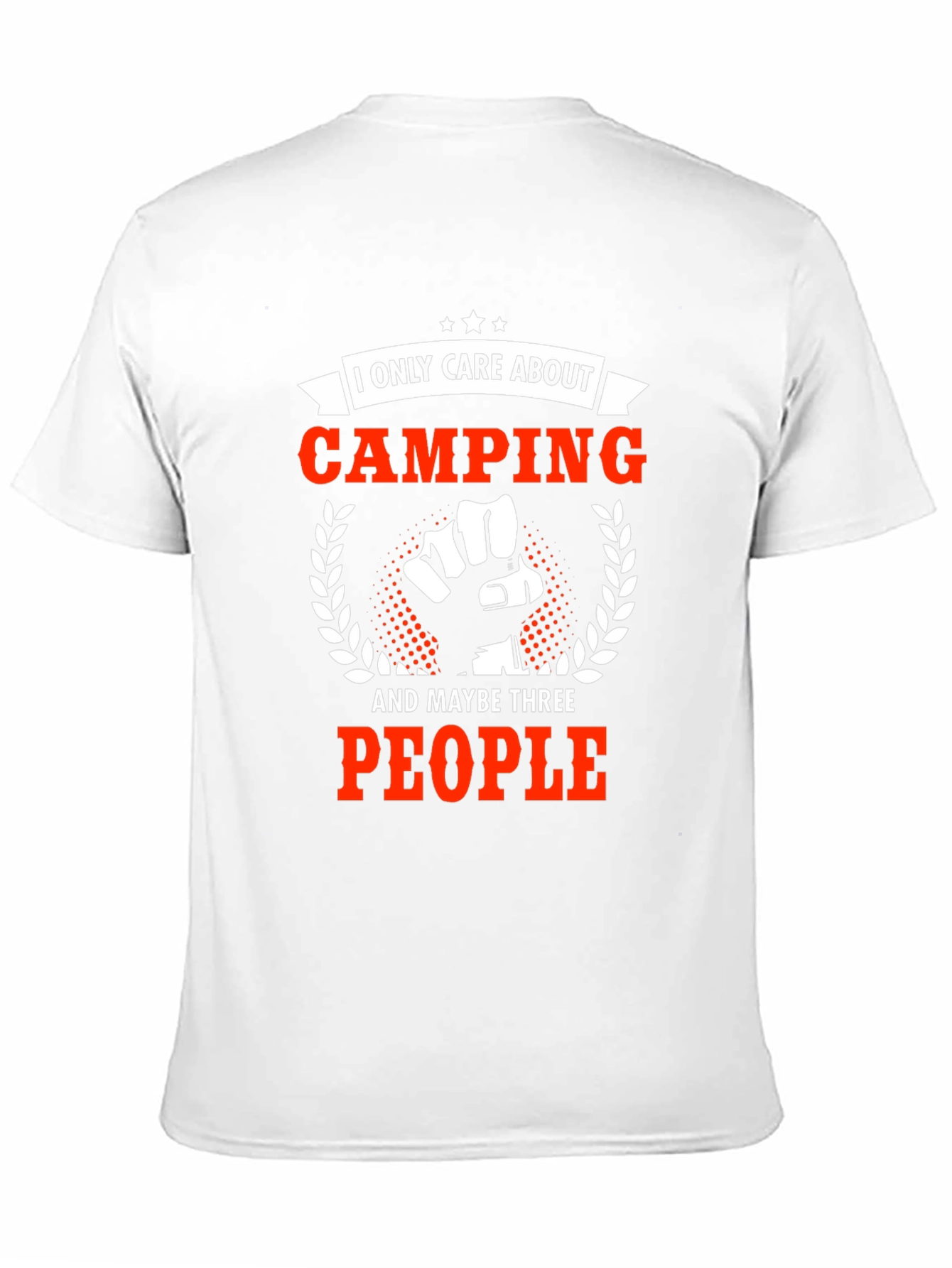 Camping Lovers T-Shirt - I Only Care About Camping
