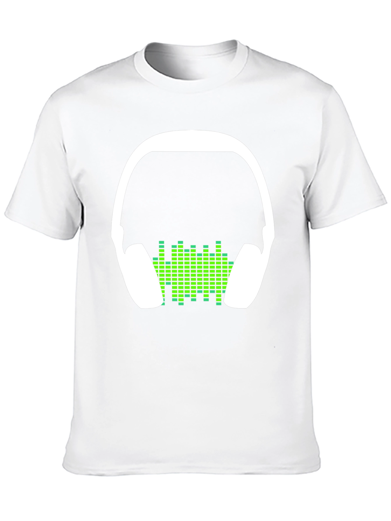 Headphones Graphic T-Shirt - Music Lover Tee