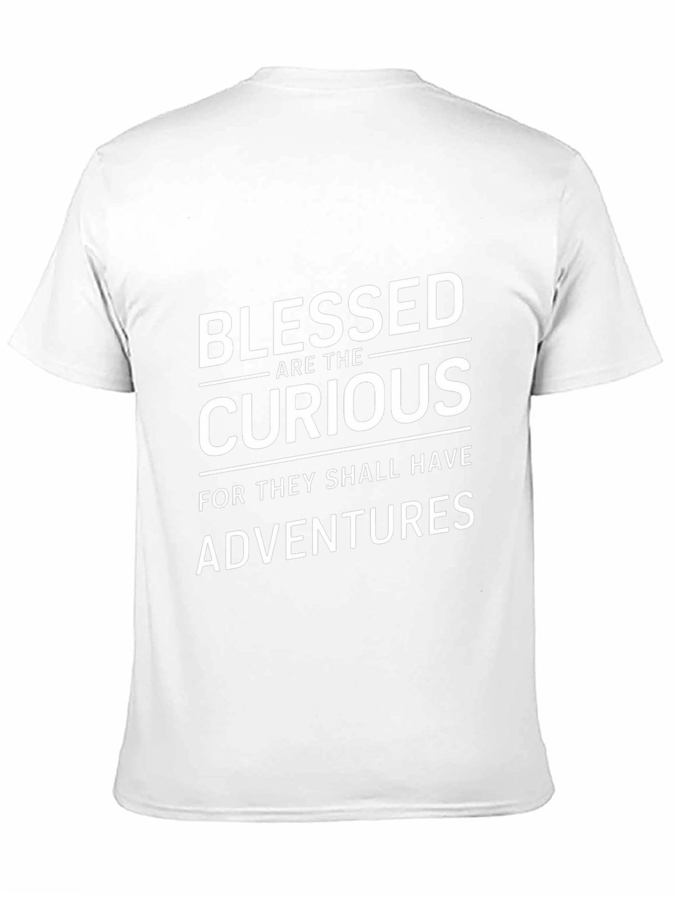 Blessed Are The Curious T-Shirt Black