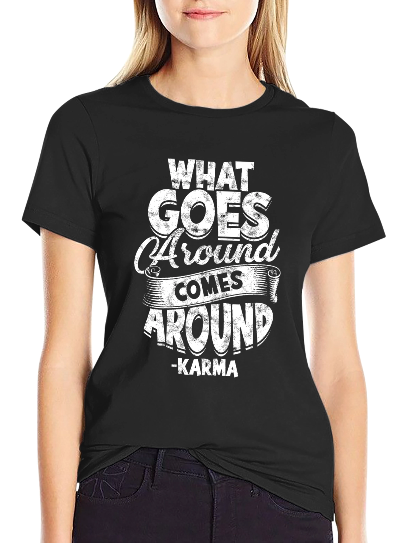 Karma Graphic T-Shirt