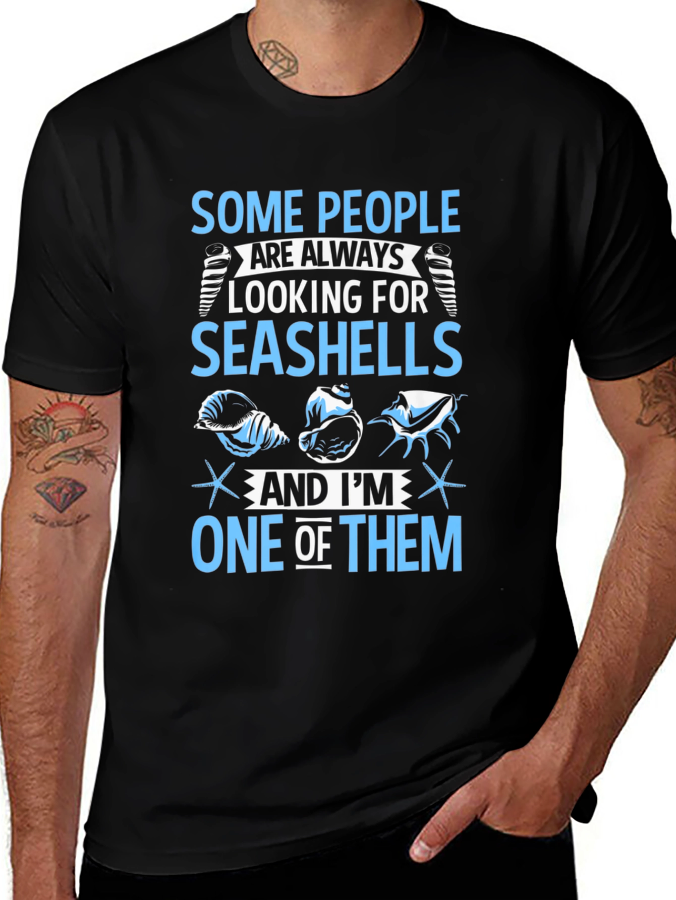 Seashell Lover Graphic T-Shirt