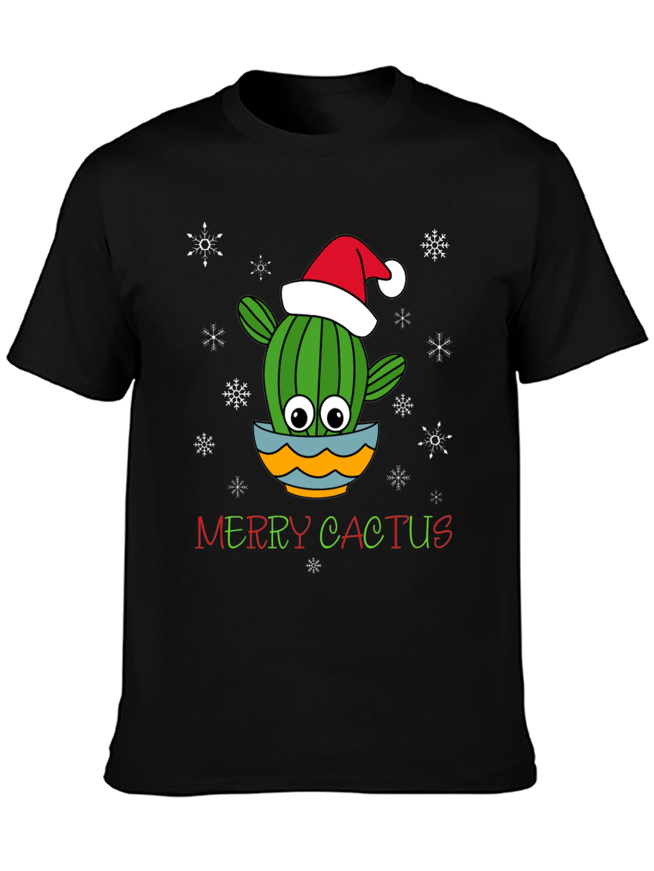 Merry Cactus Holiday T-Shirt