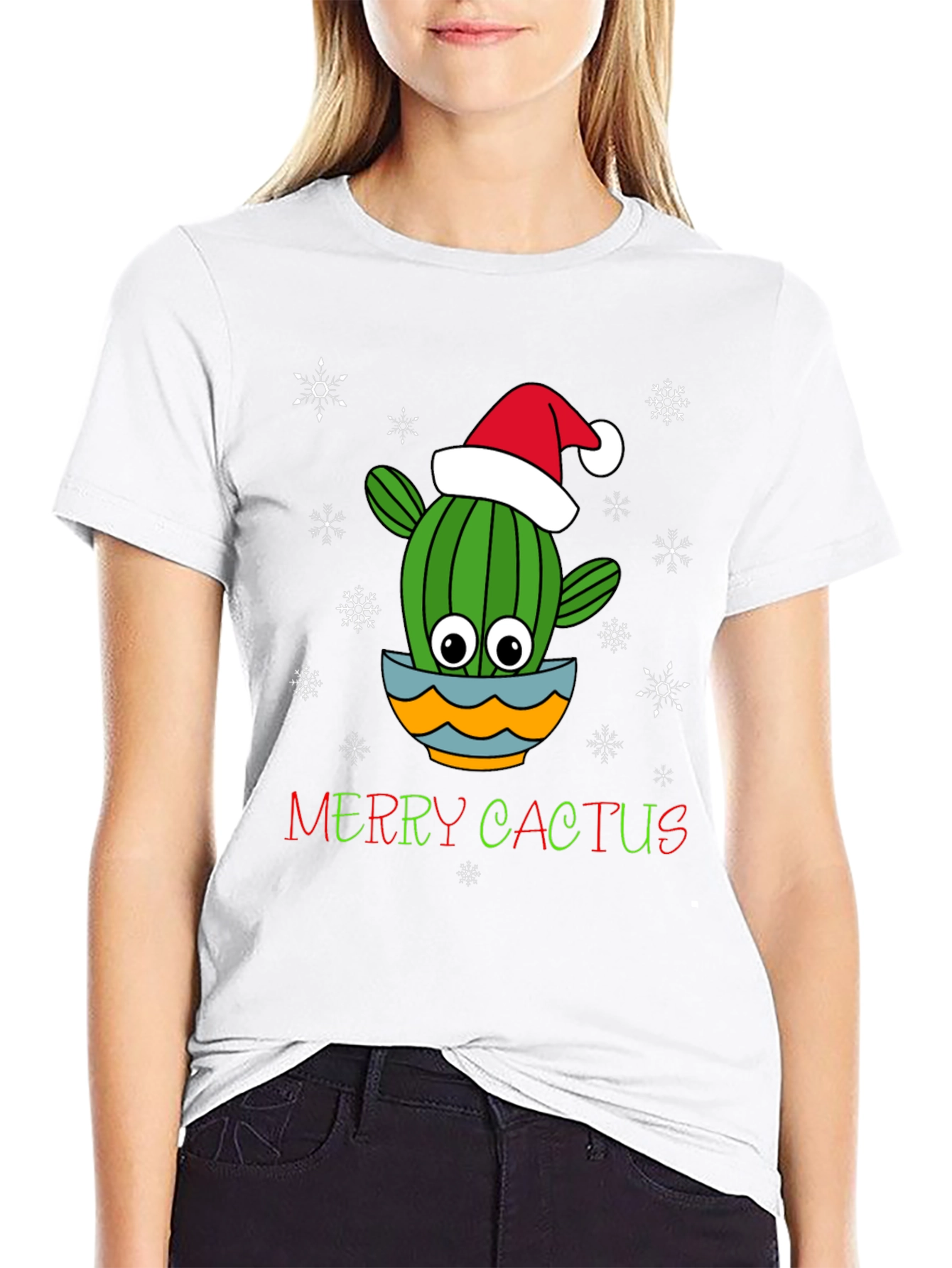 Merry Cactus Holiday T-Shirt