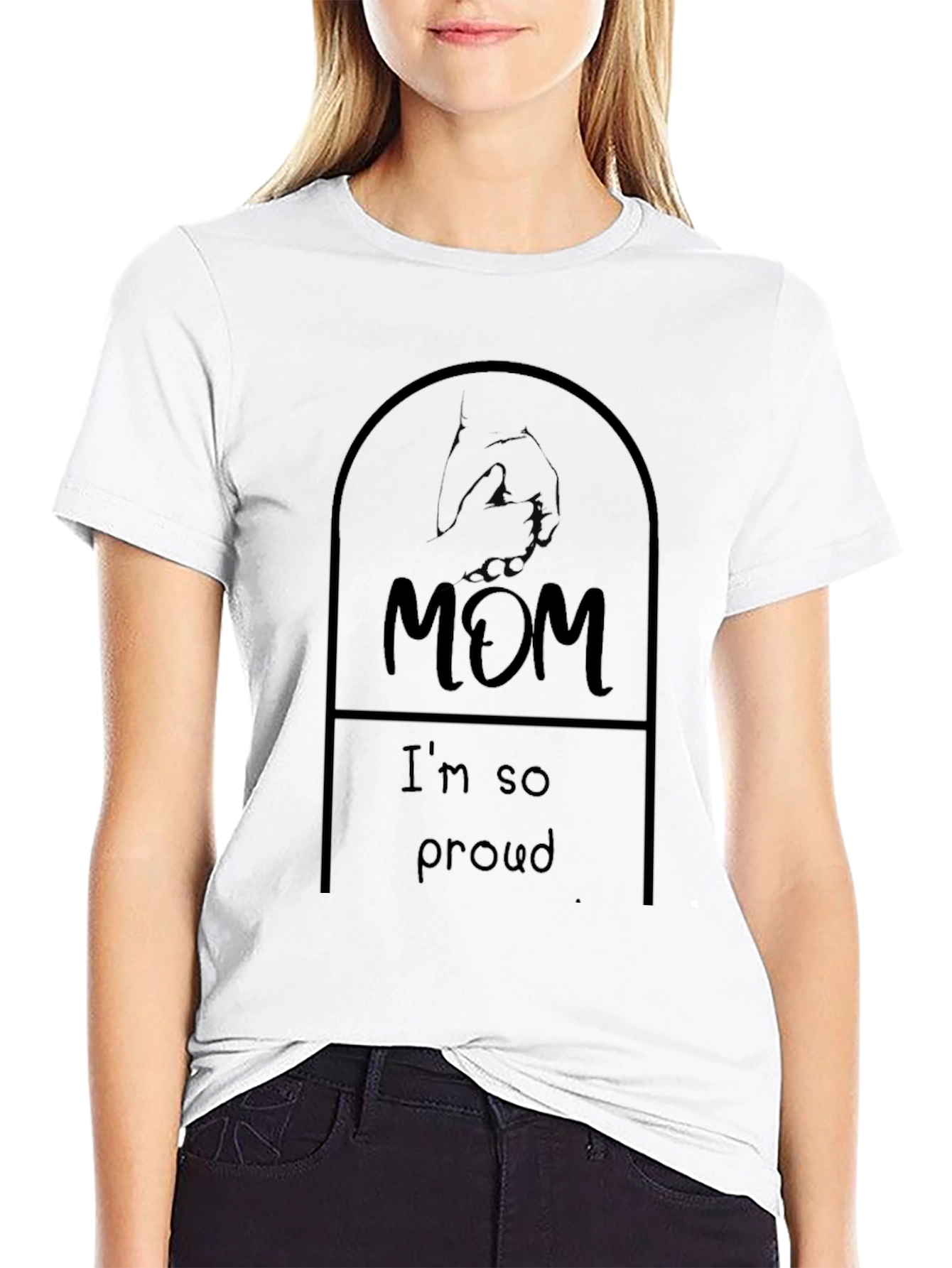 Mom Im So Proud Graphic Tee