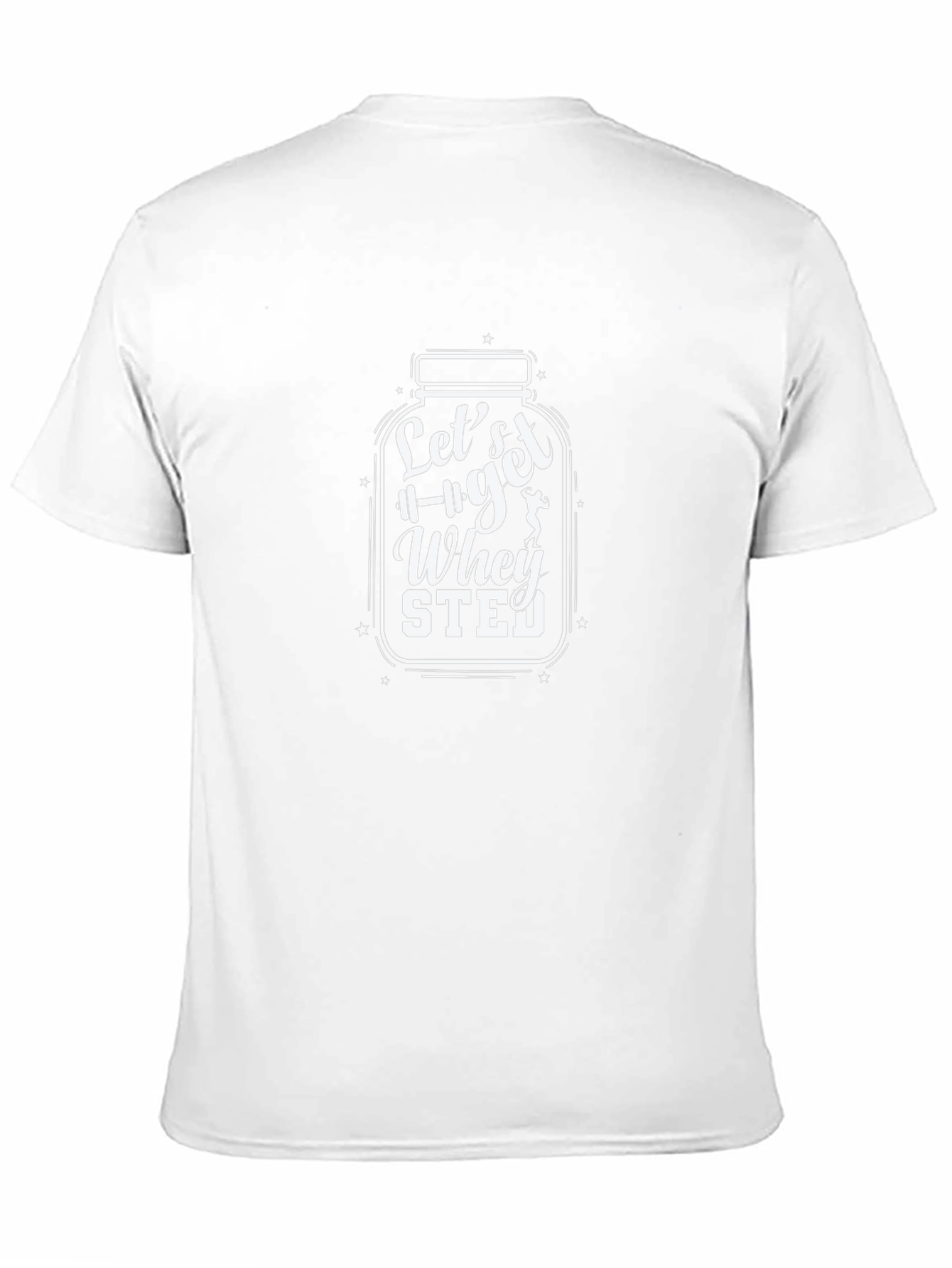 Lets Get Wheysted Black Graphic Tee