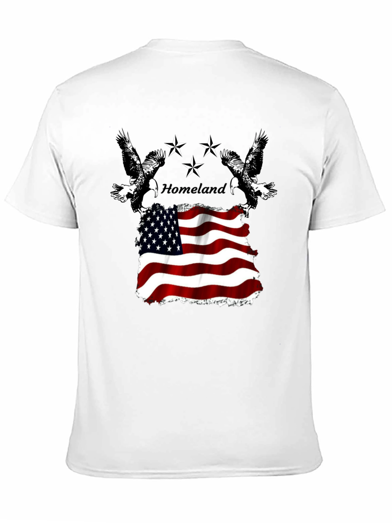 Homeland Eagle Flag Graphic Tee