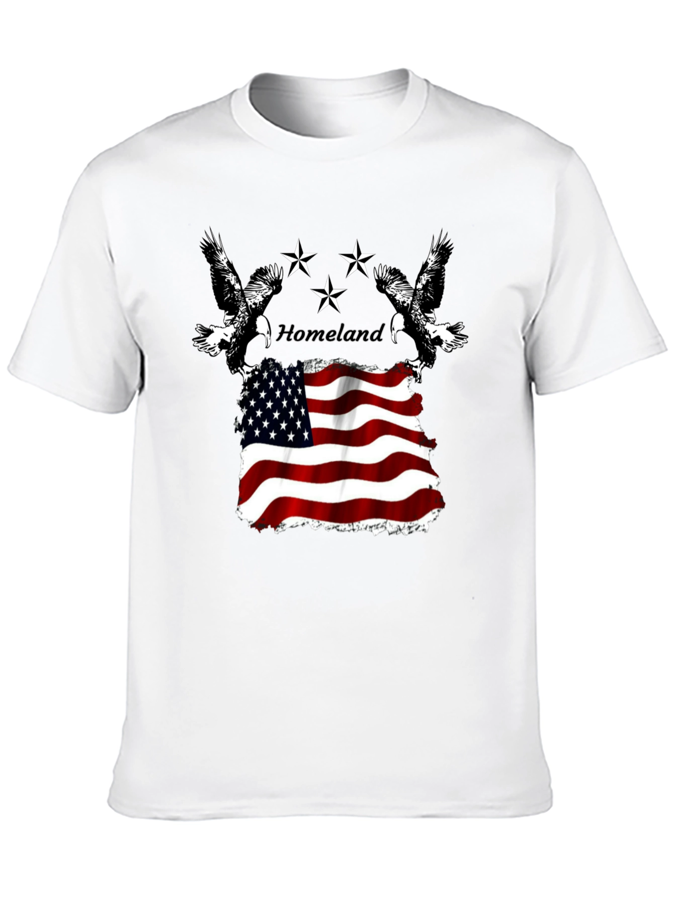 Homeland Eagle Flag Graphic Tee