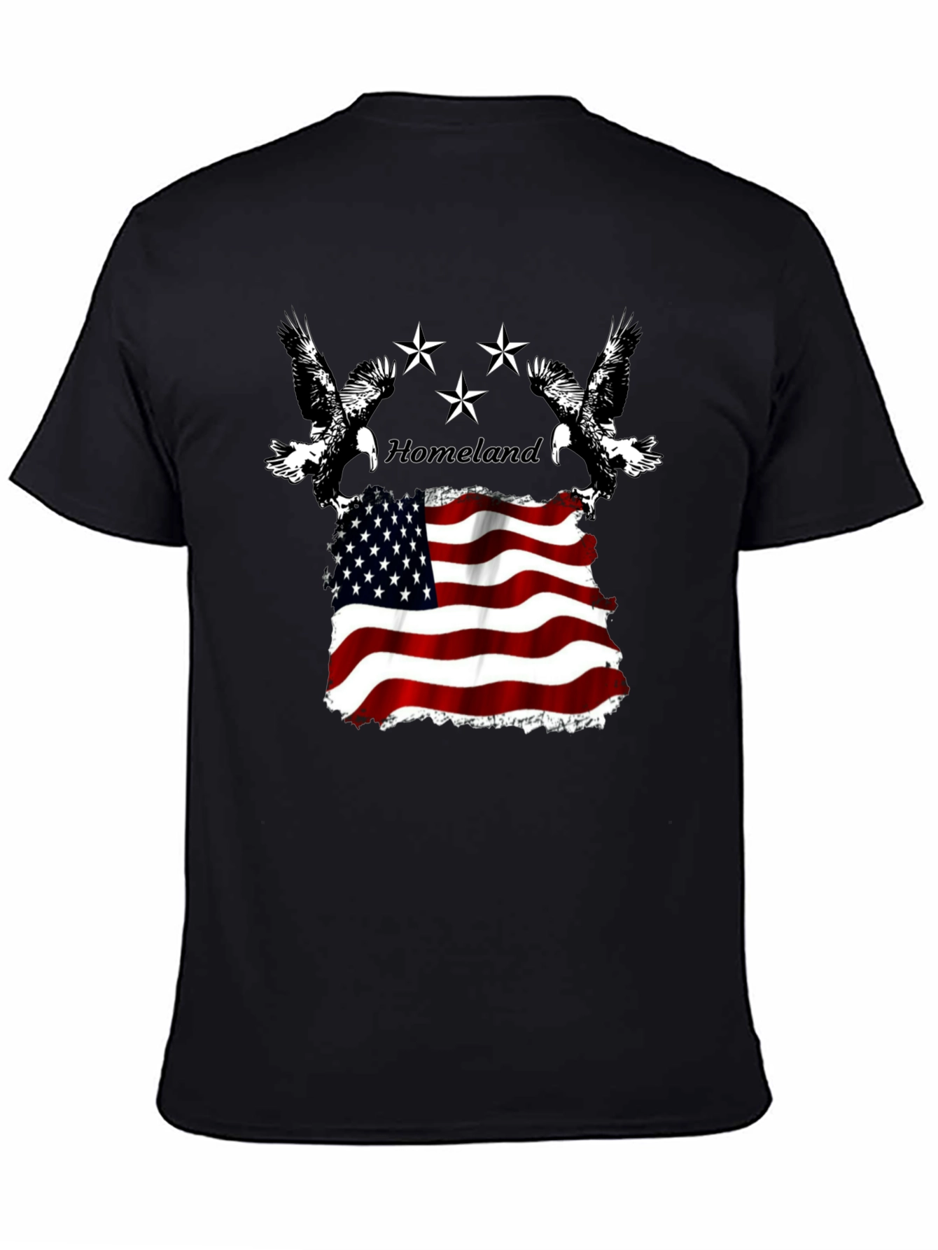 Homeland Eagle Flag Graphic Tee