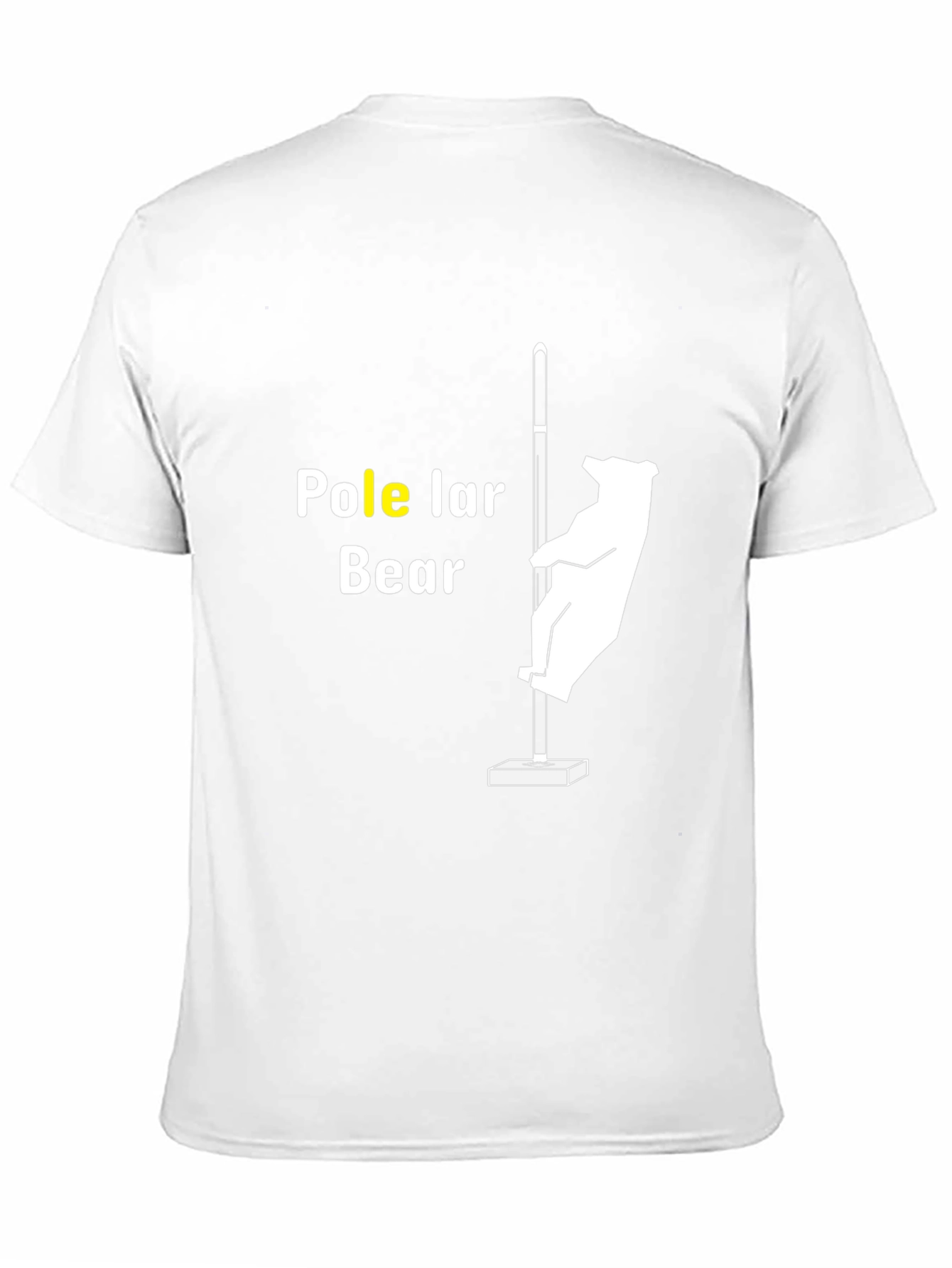 Pole Lar Bear T-Shirt - Funny Graphic Tee