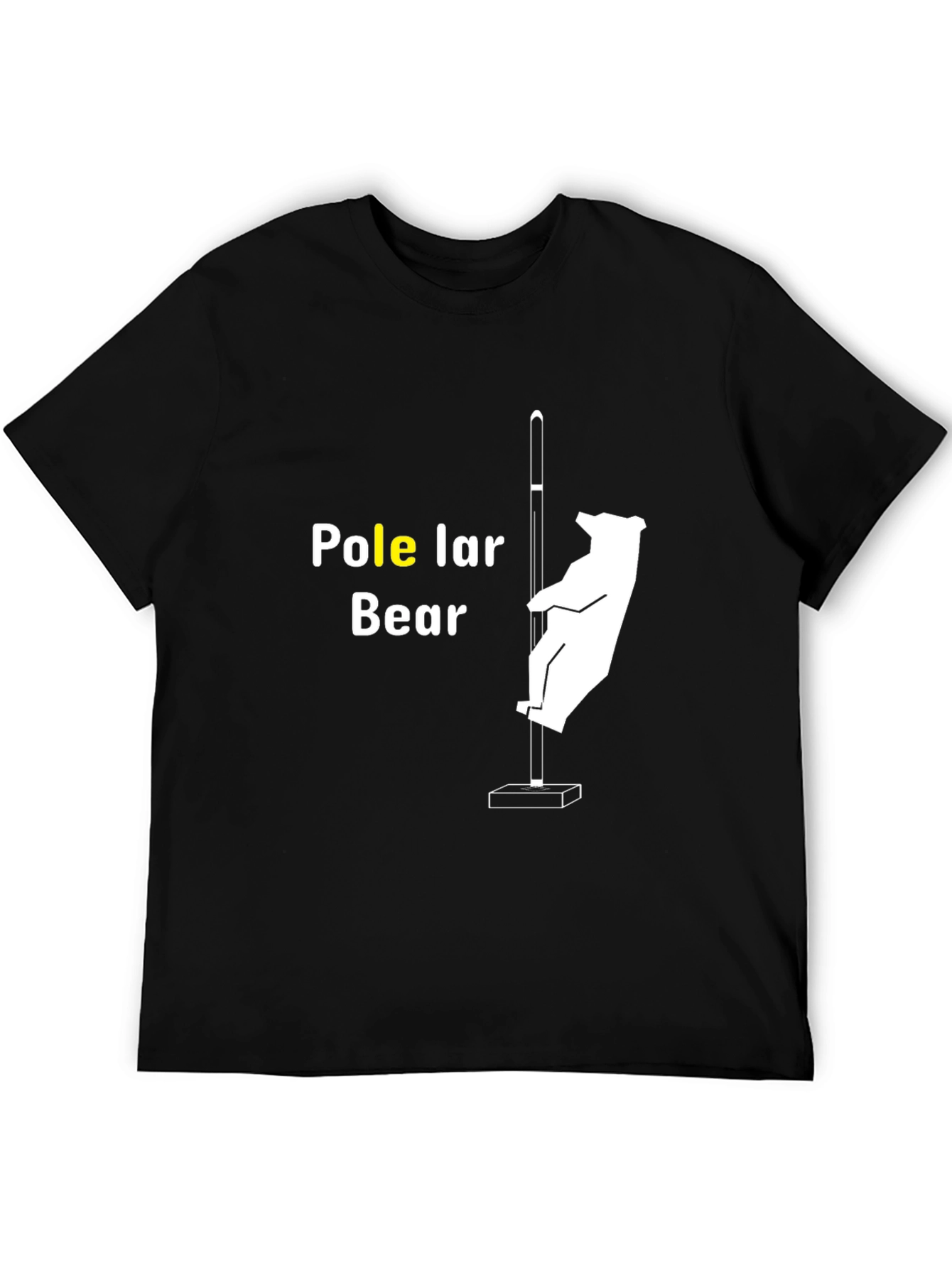 Pole Lar Bear T-Shirt - Funny Graphic Tee