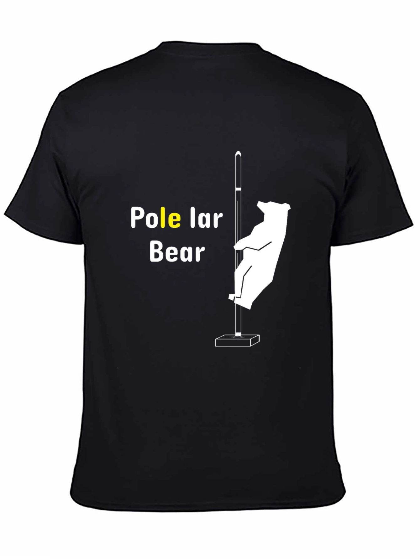 Pole Lar Bear T-Shirt - Funny Graphic Tee