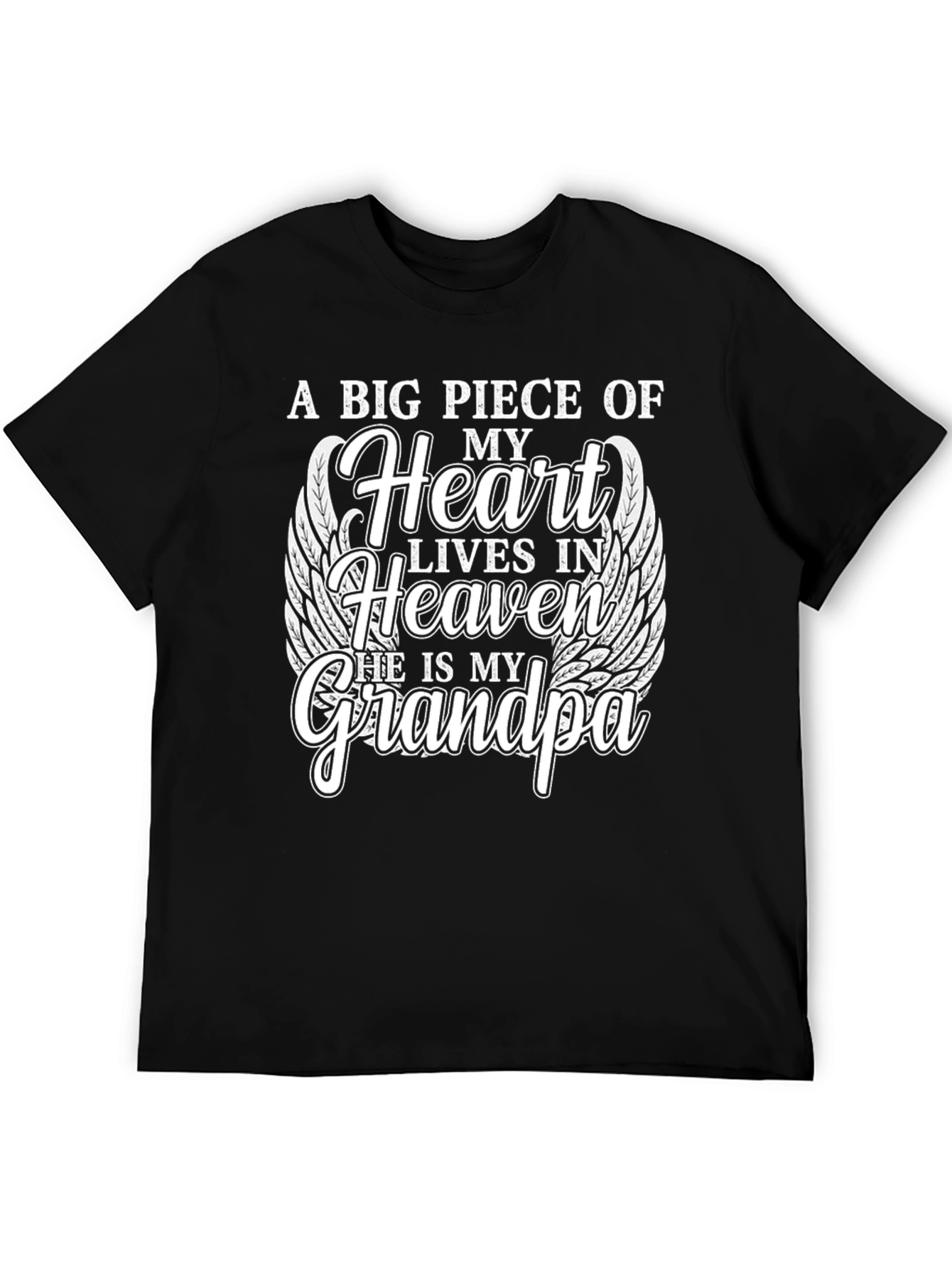 Grandpa Heaven Memorial T-Shirt