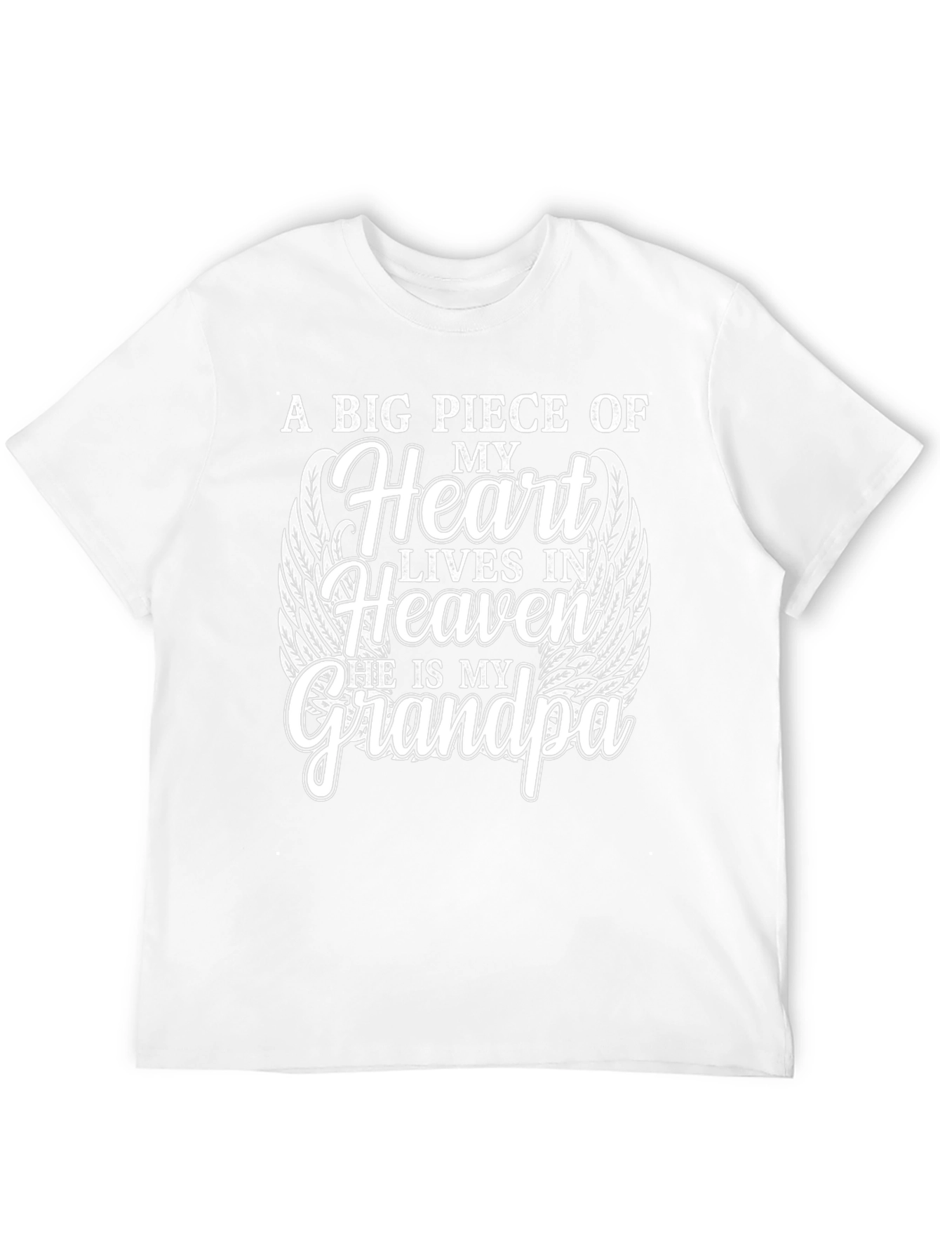 Grandpa Heaven Memorial T-Shirt