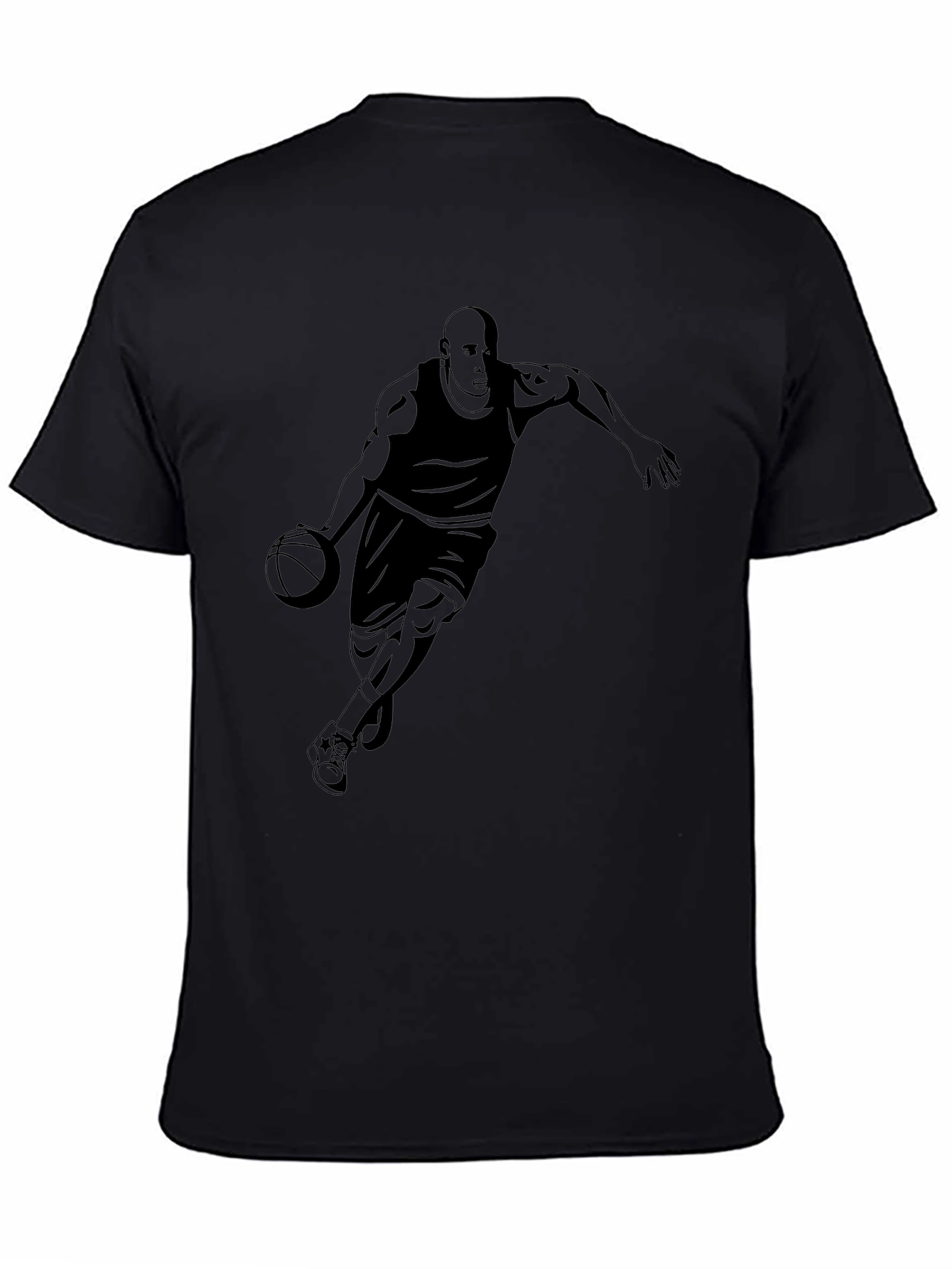 Basketball Player Graphic T-Shirt