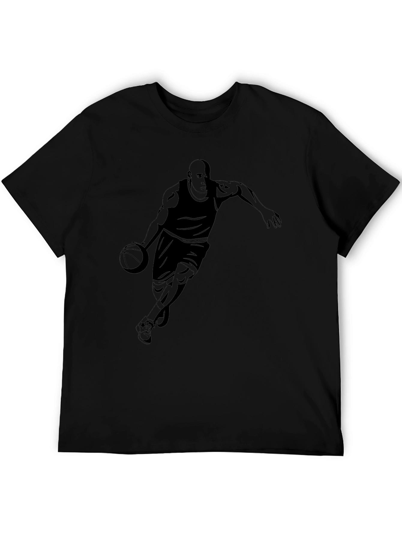 Basketball Player Graphic T-Shirt