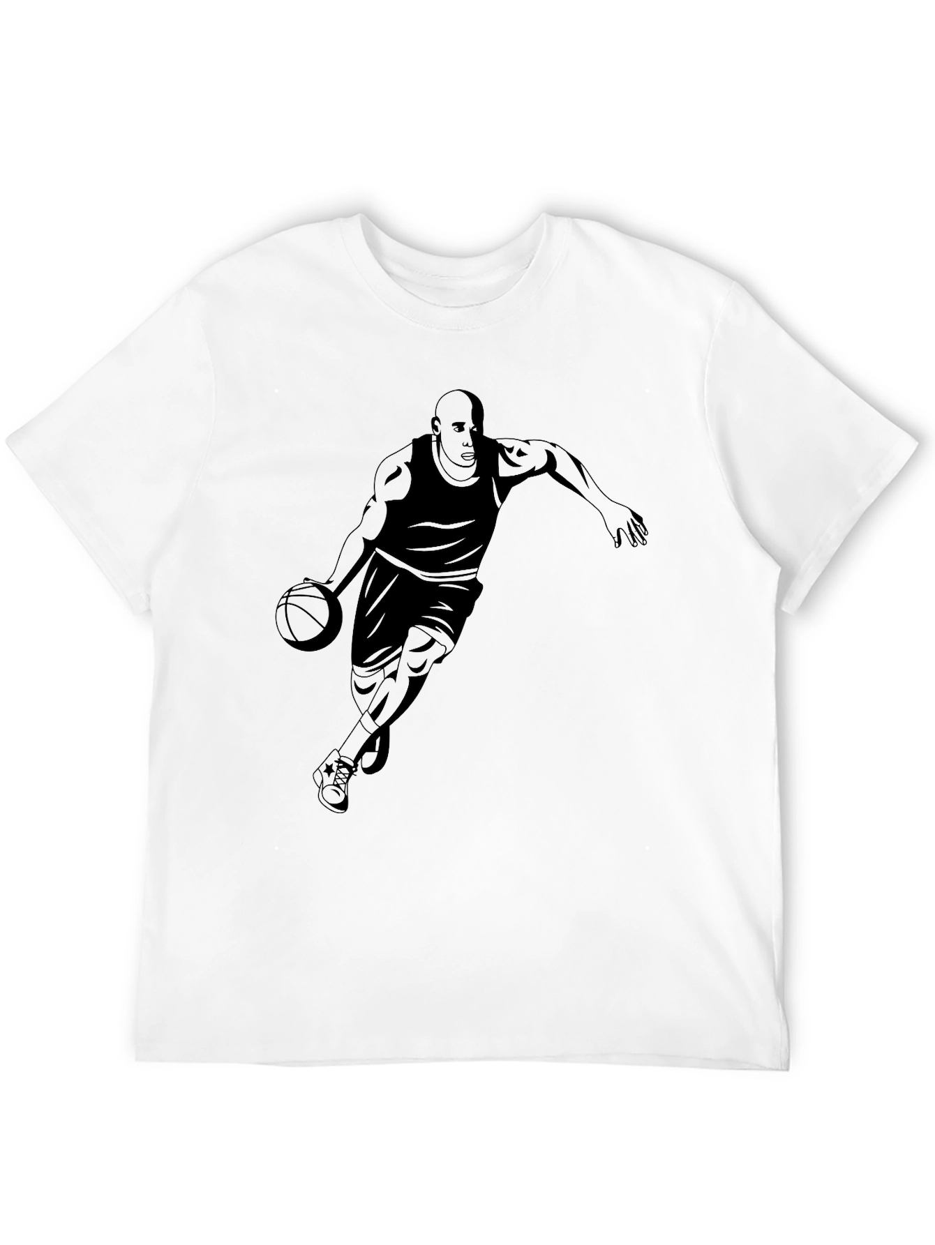Basketball Player Graphic T-Shirt
