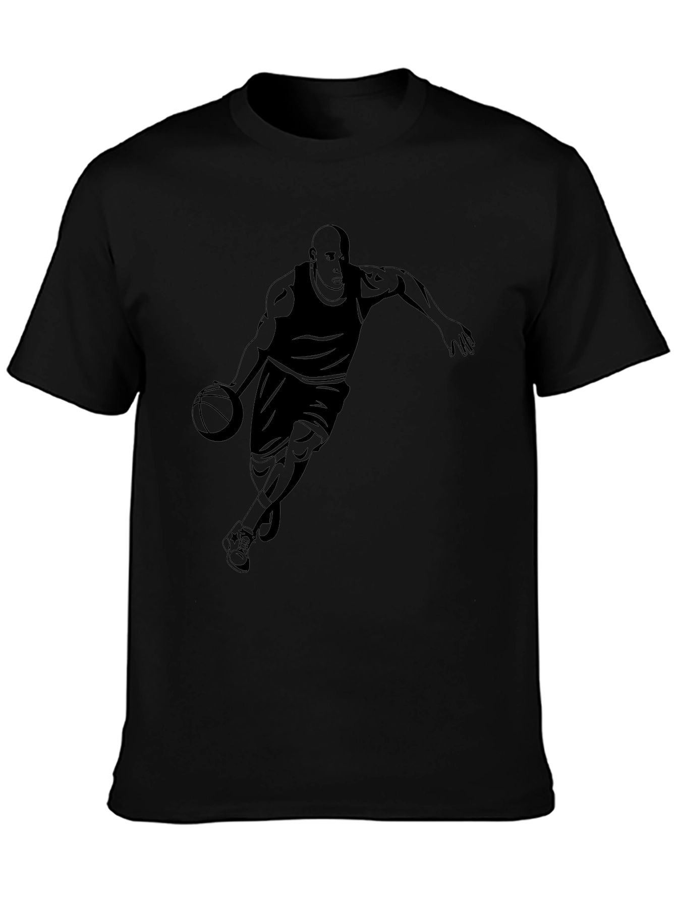 Basketball Player Graphic T-Shirt