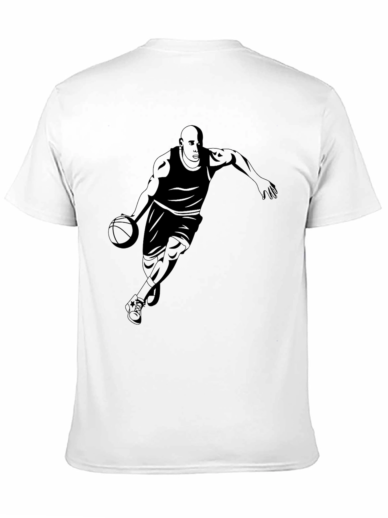 Basketball Player Graphic T-Shirt