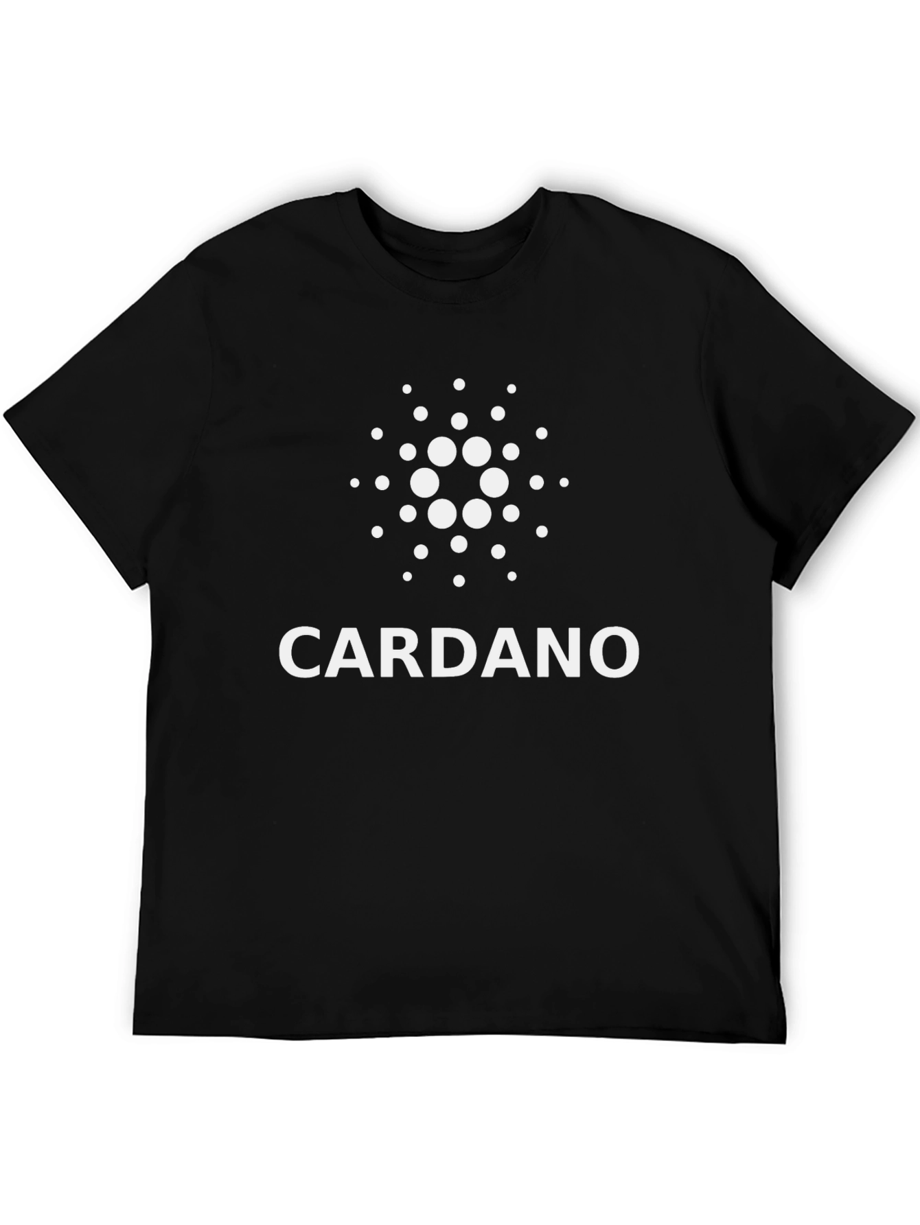 Cardano Crypto Black T-Shirt | ADA Cryptocurrency Tee