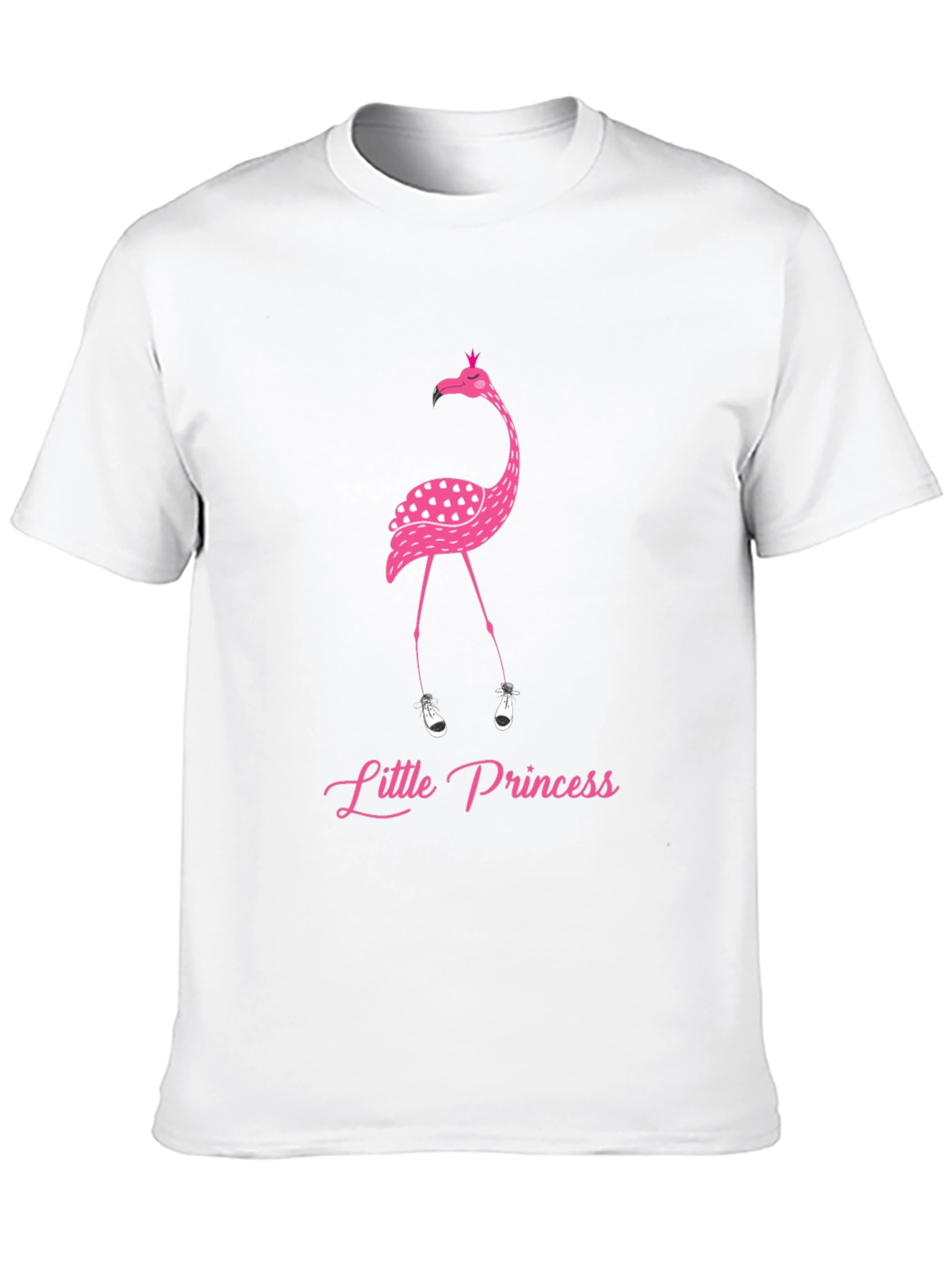 Flamingo Princess Graphic T-Shirt