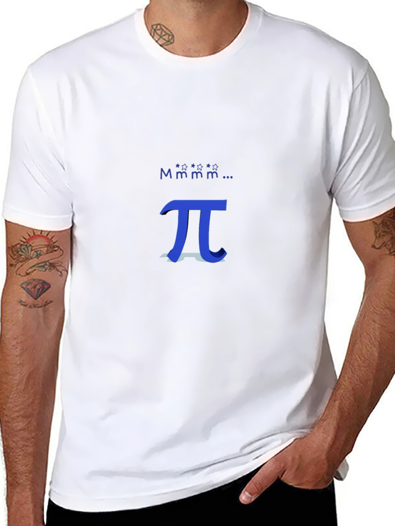 Math Pi Symbol T-Shirt -  Mmmm...