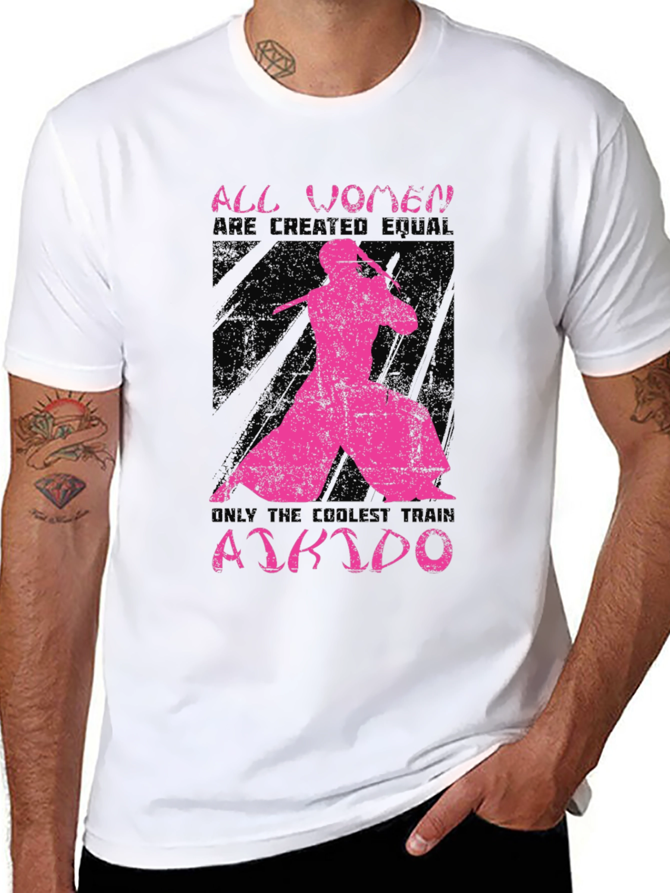 Aikido Womens T-Shirt Martial Arts Gift