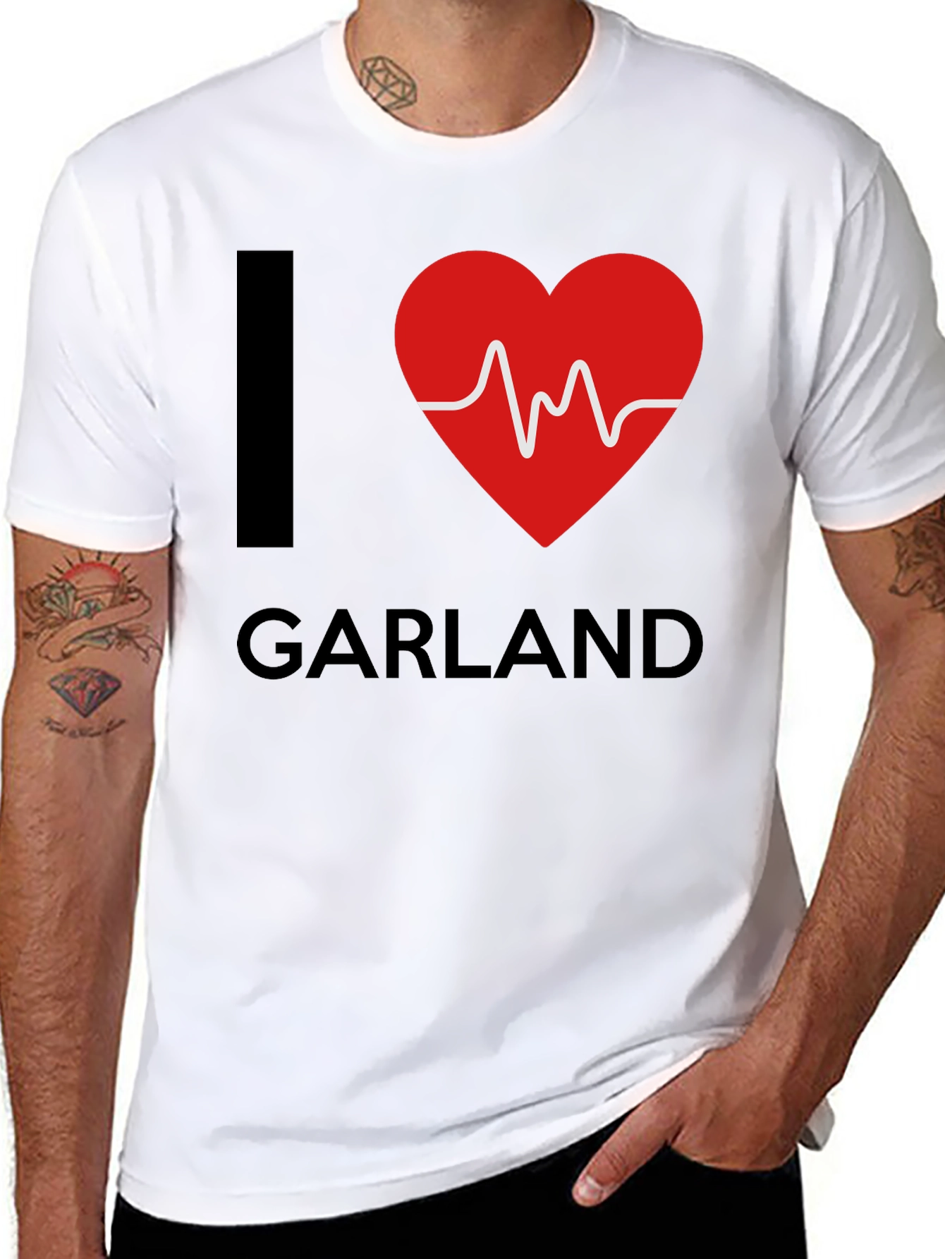 I Heart Garland T-Shirt - Graphic Tee