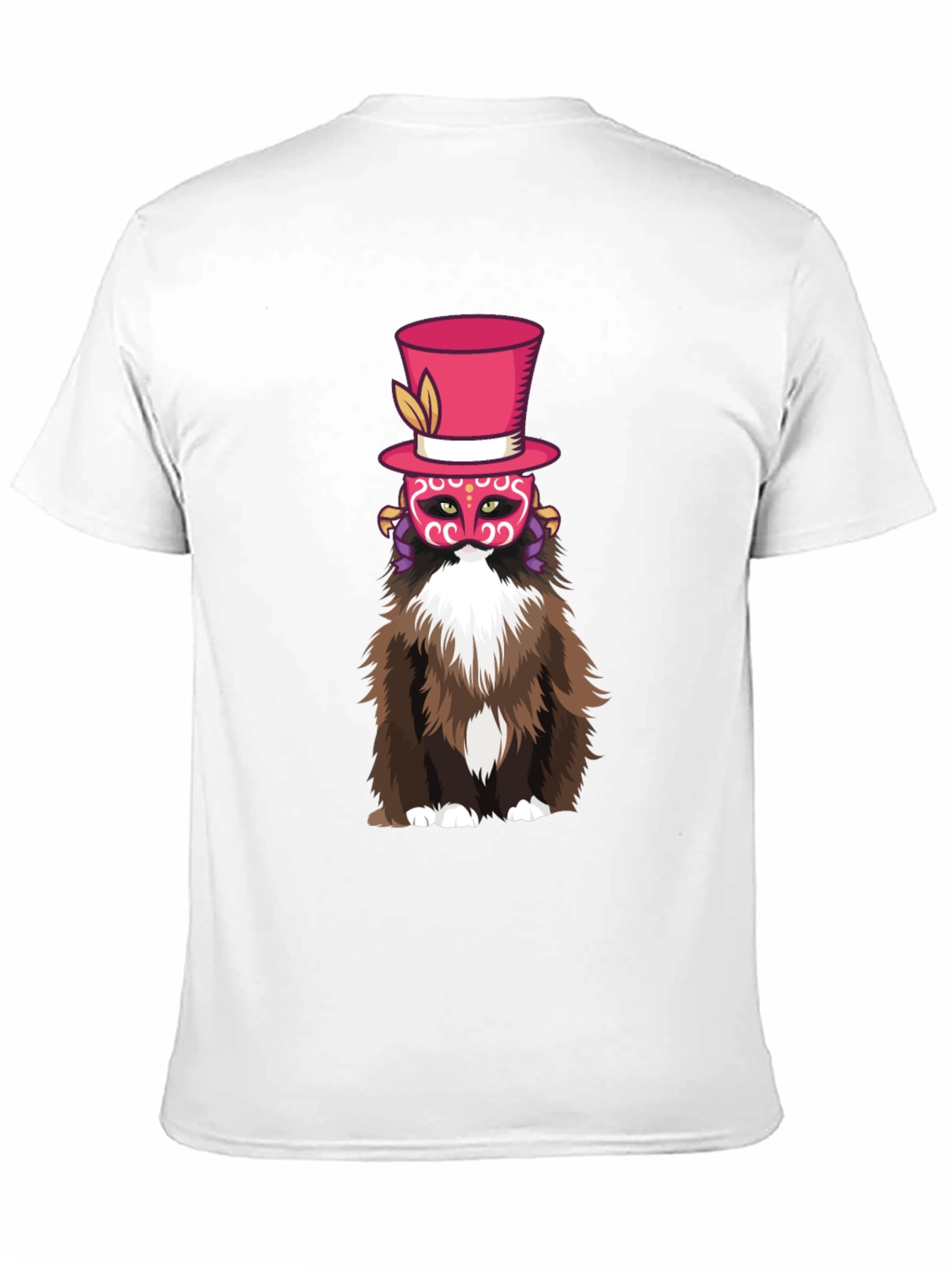 Top Hat Cat Graphic Tee