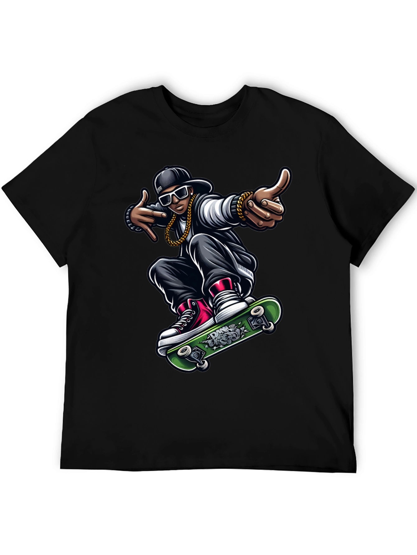 Skater T-Shirt - Cool Graphic Tee