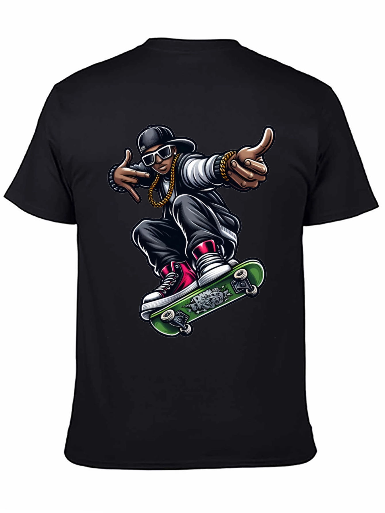 Skater T-Shirt - Cool Graphic Tee
