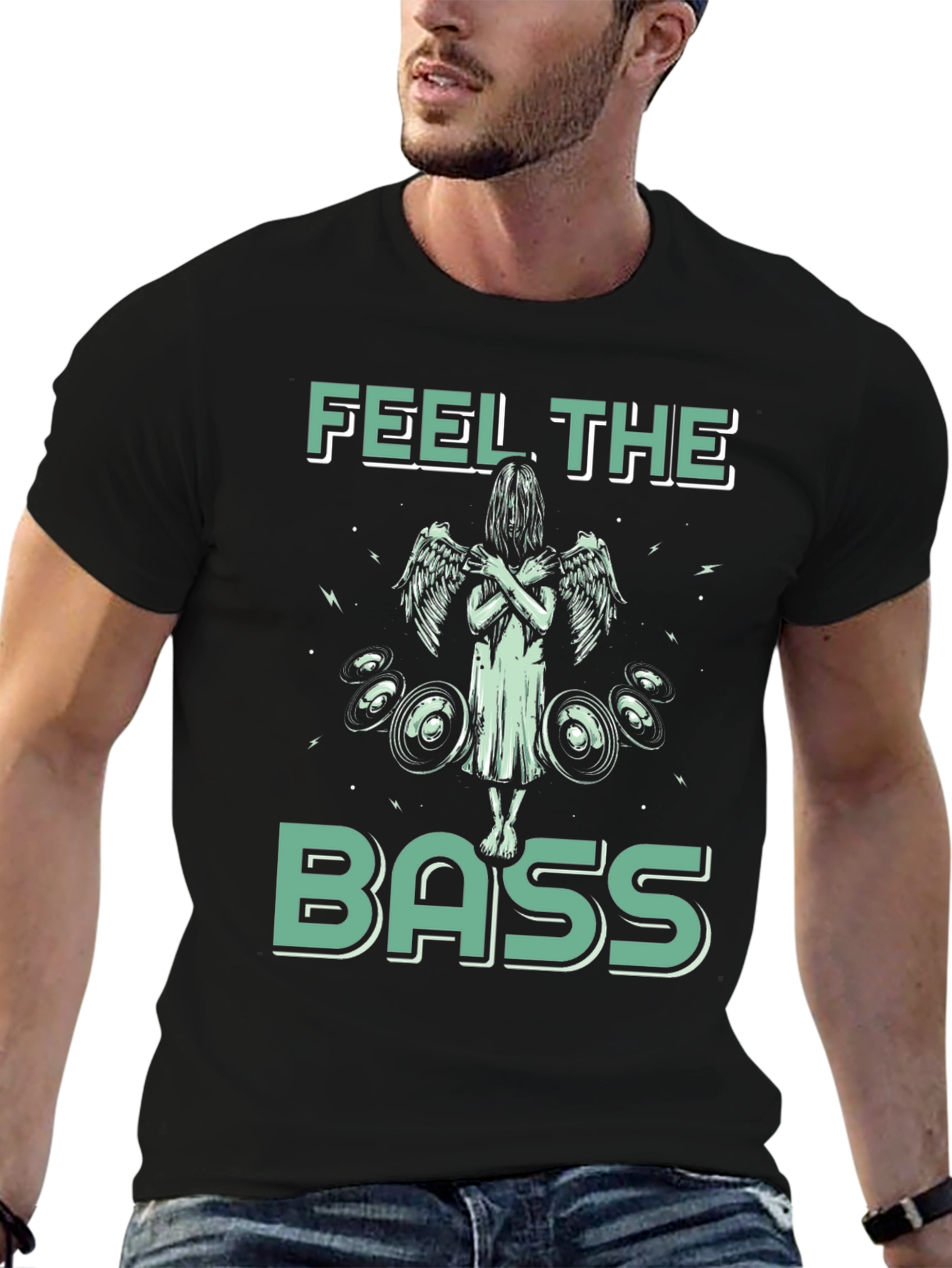 Feel The Bass Graphic Tee