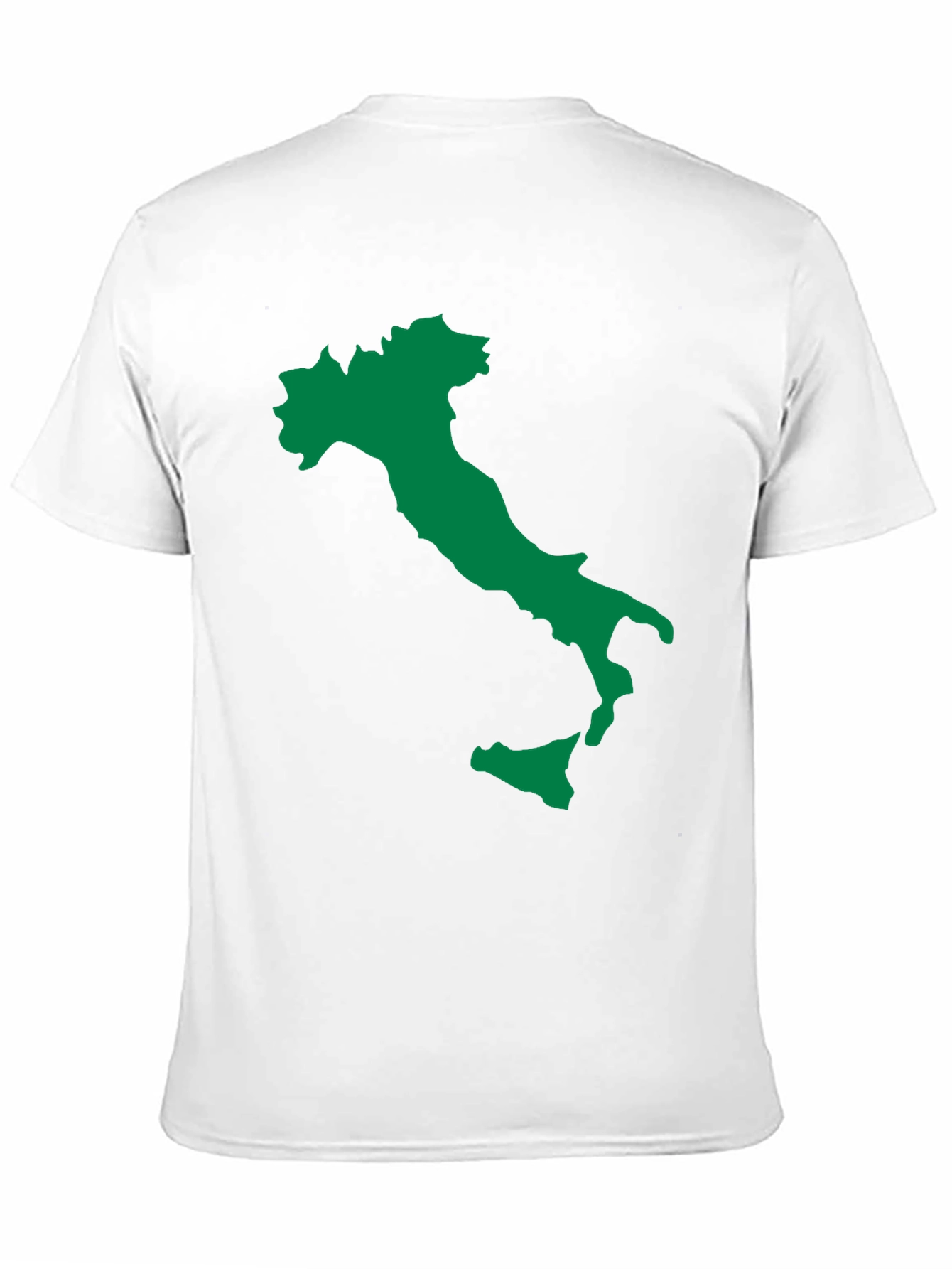 Italy Map Graphic Tee - Black