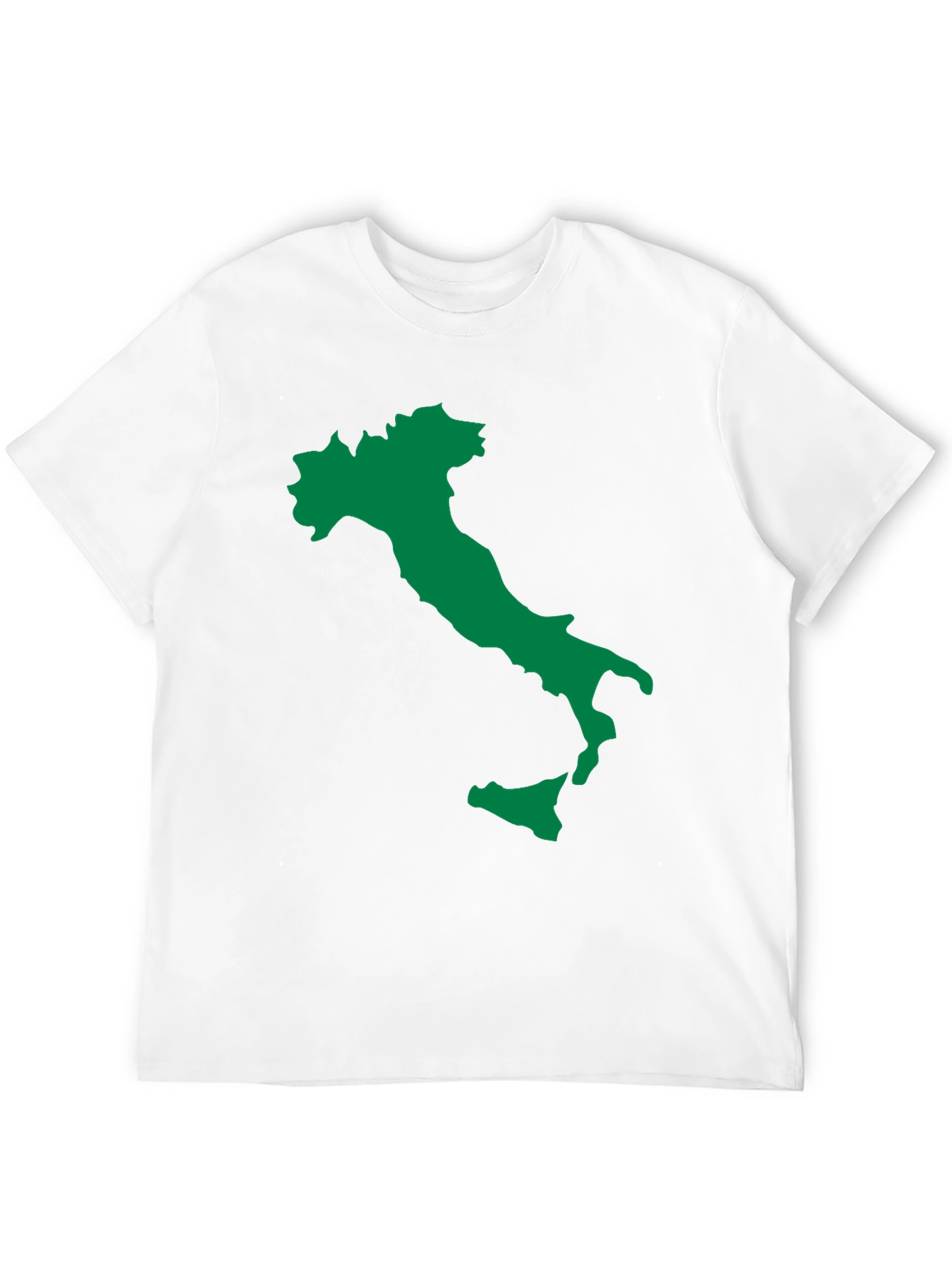 Italy Map Graphic Tee - Black