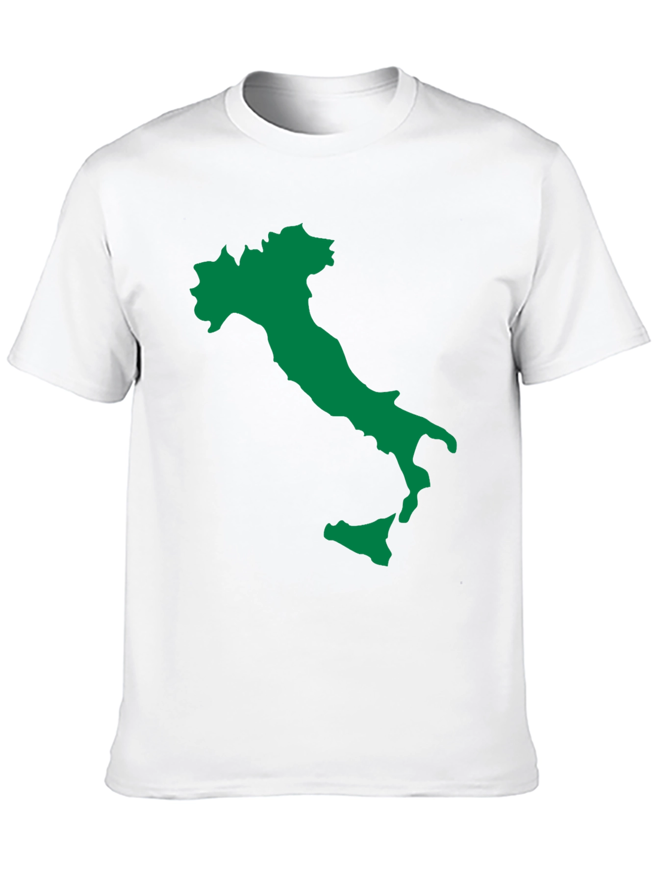 Italy Map Graphic Tee - Black