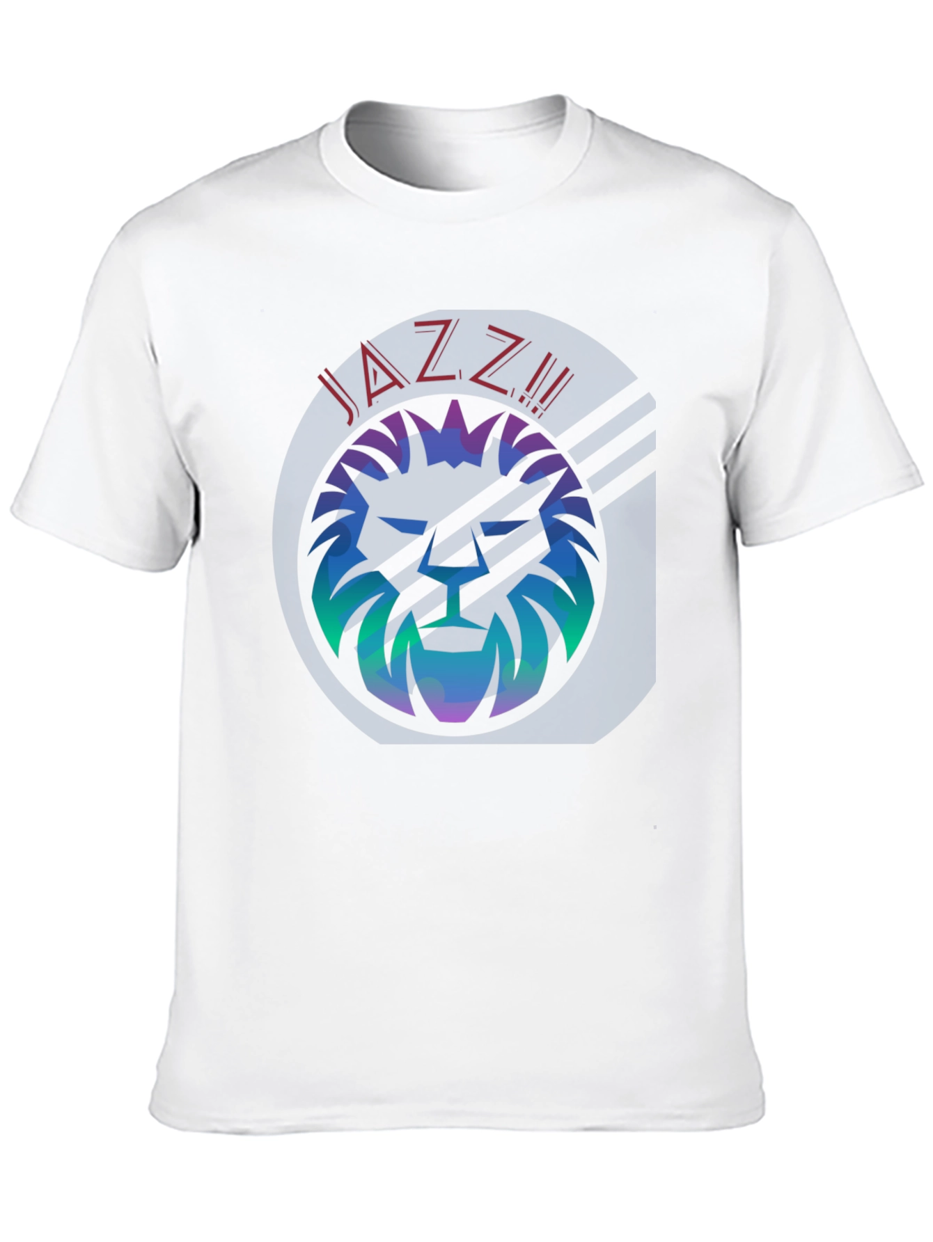Cool Jazz Lion Graphic T-Shirt - Trendy Tee