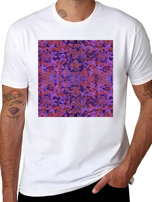 Abstract Pattern Tee - Urban Style Soft Cotton