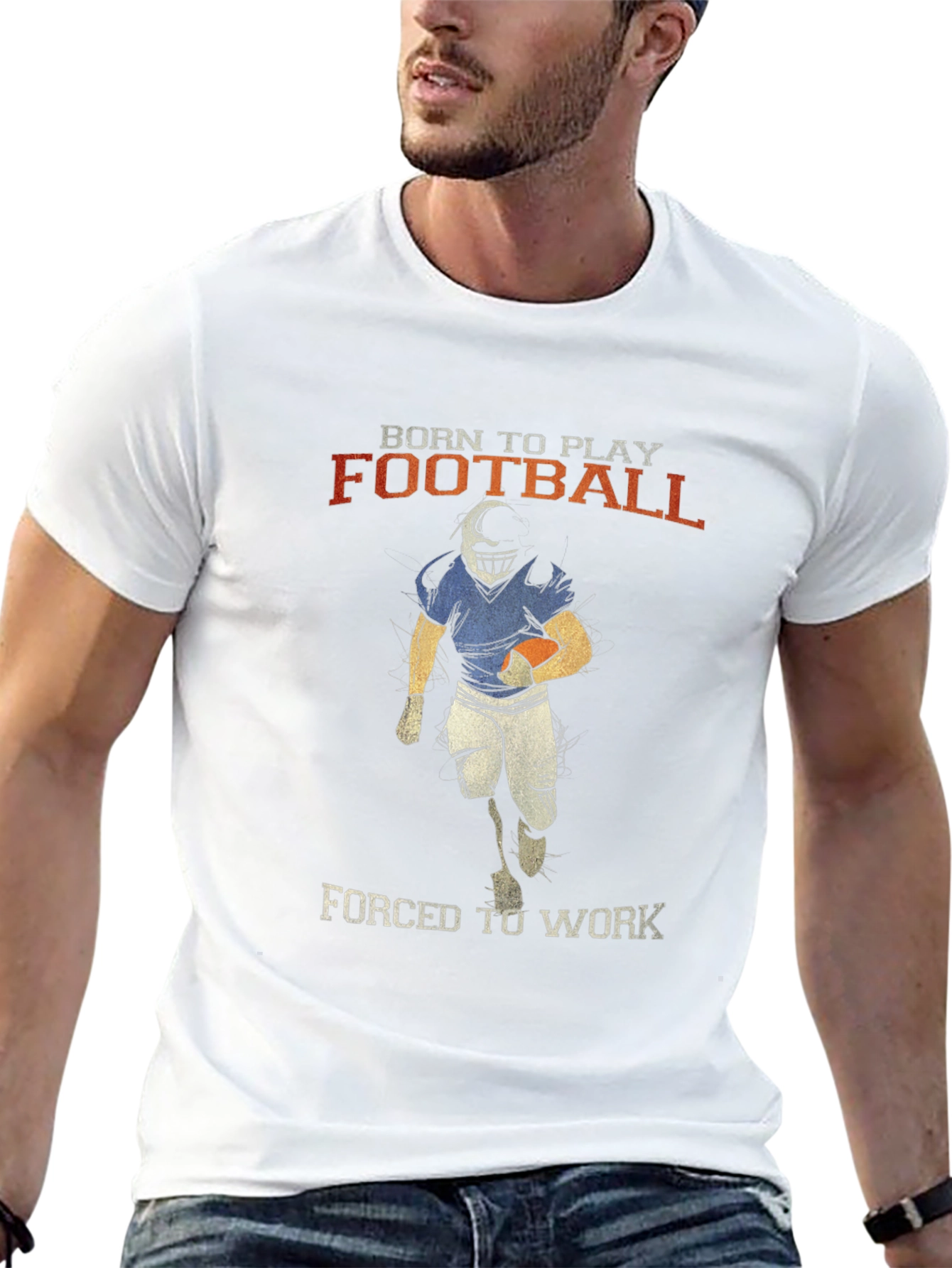 Born to Play Football T-Shirt