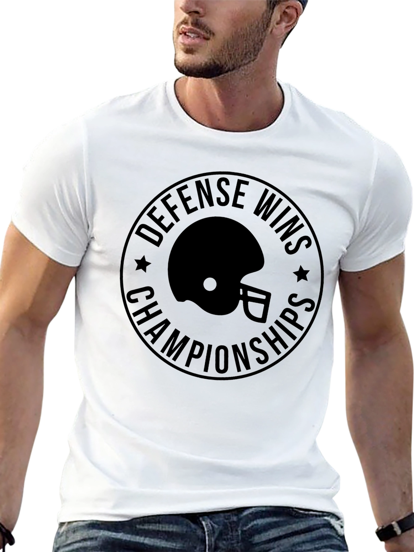 Defense Wins Championships Graphic T-Shirt