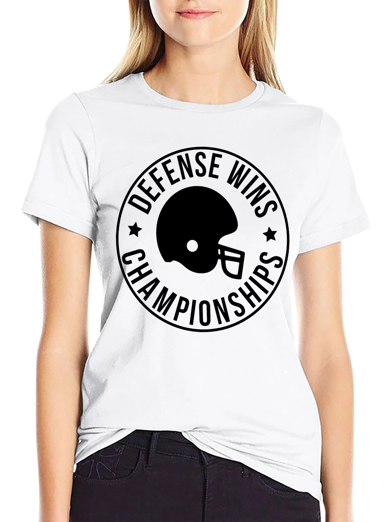 Defense Wins Championships Graphic T-Shirt