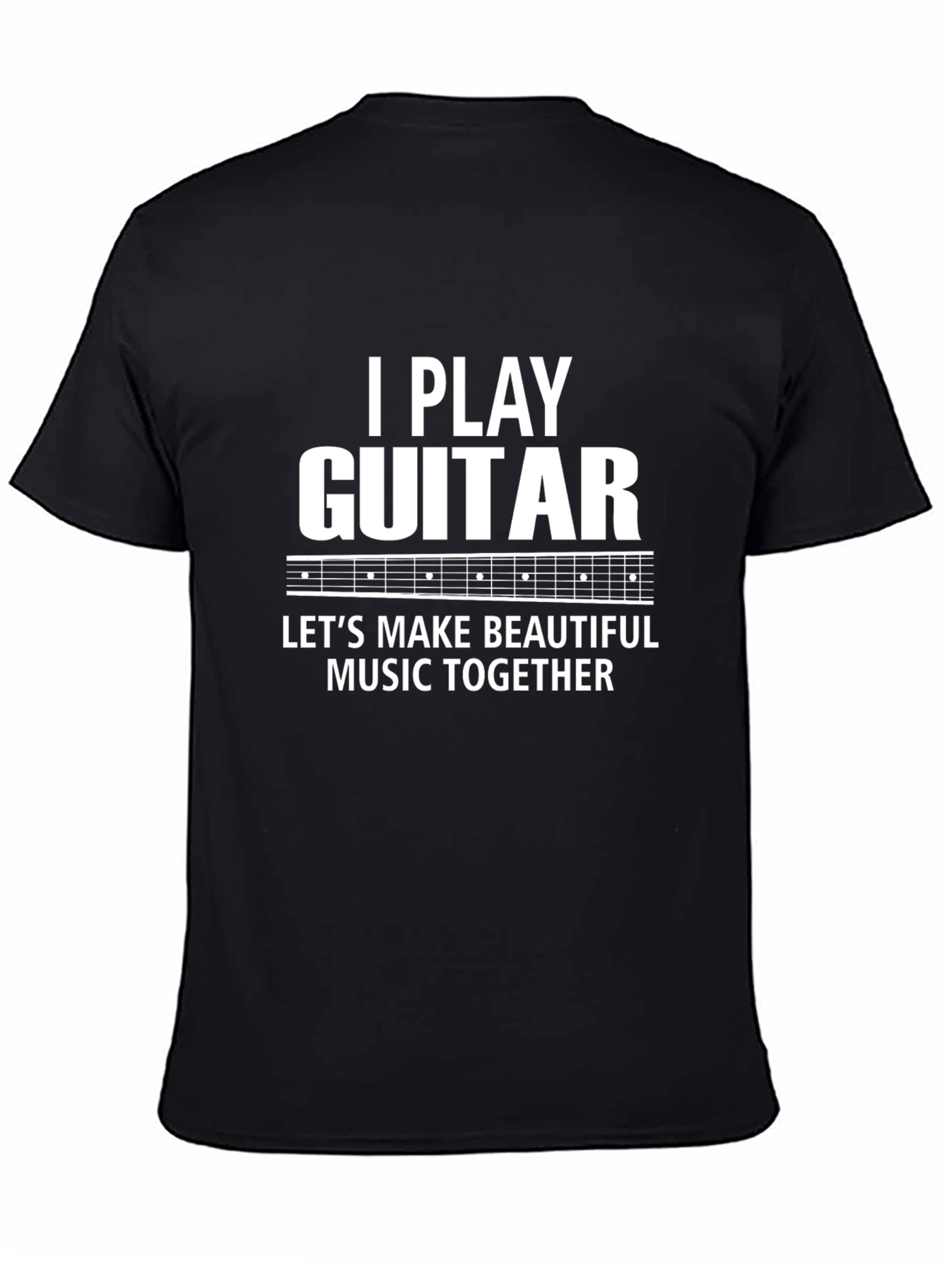 I Play Guitar Graphic T-Shirt - Musician Tee