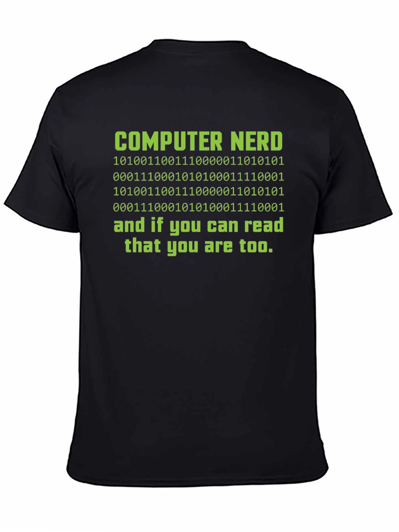 Computer Nerd Binary Code T-Shirt