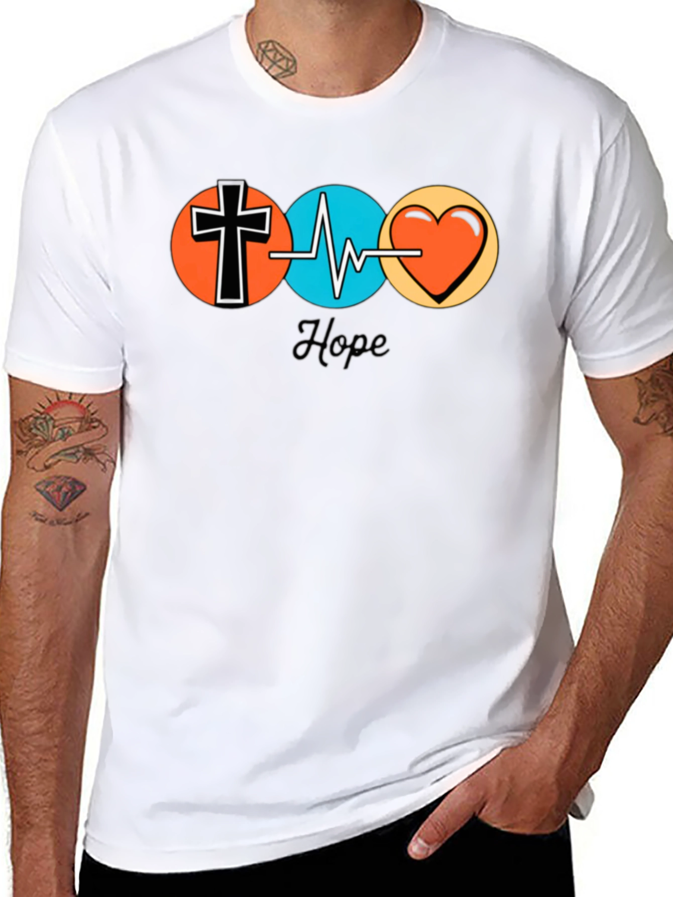 Faith Hope Love T-Shirt Graphic Tee