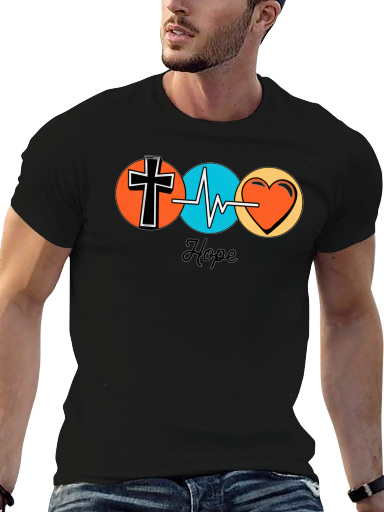 Faith Hope Love T-Shirt Graphic Tee