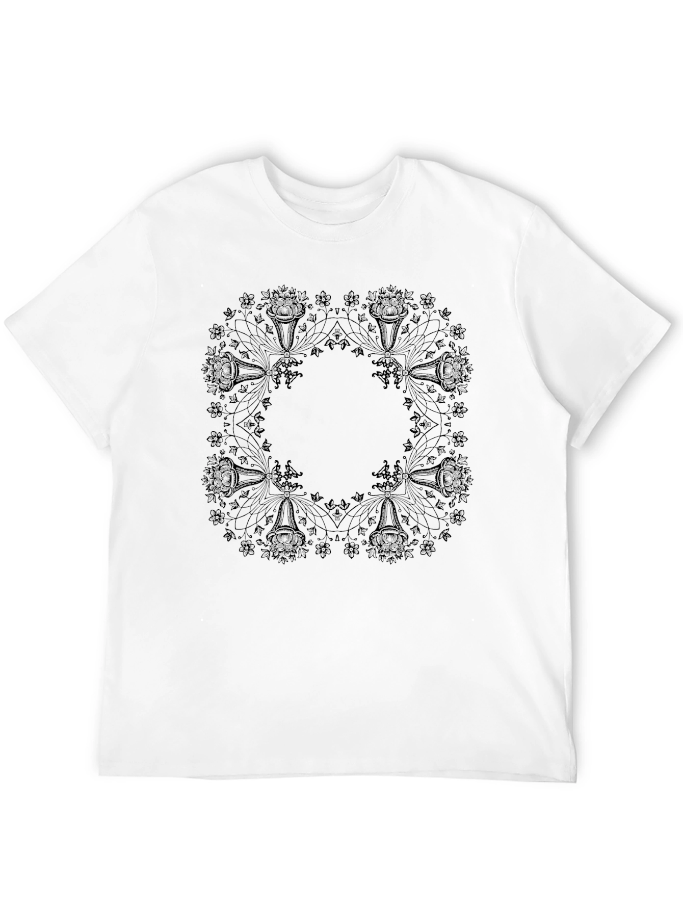 Graphic Print Black T-Shirt - Stylish & Comfortable