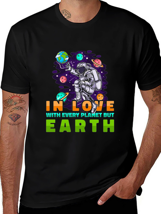 In Love With Every Planet But Earth Graphic Tee