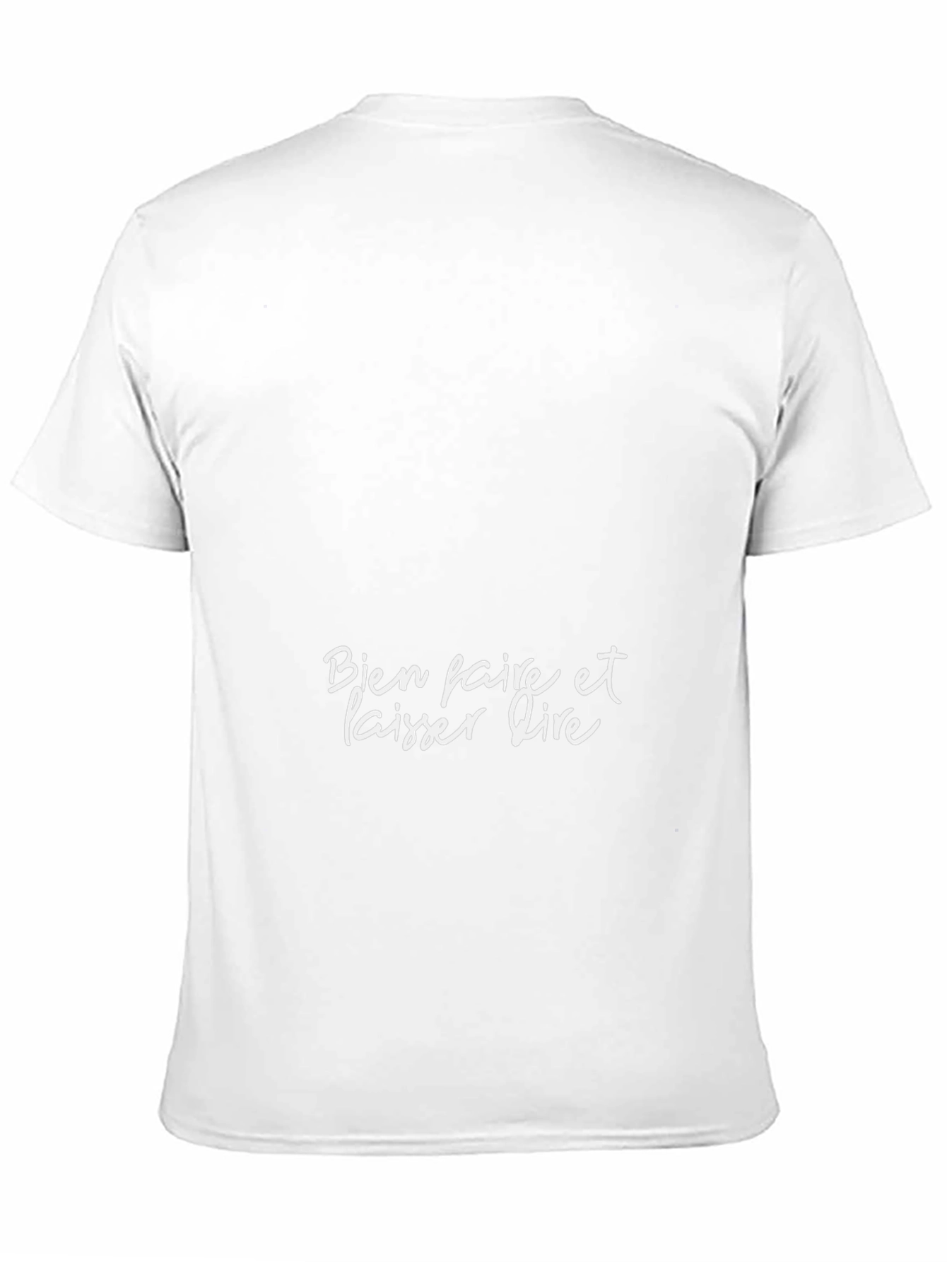 Bien Faire T-Shirt: Classic Black French Slogan Tee